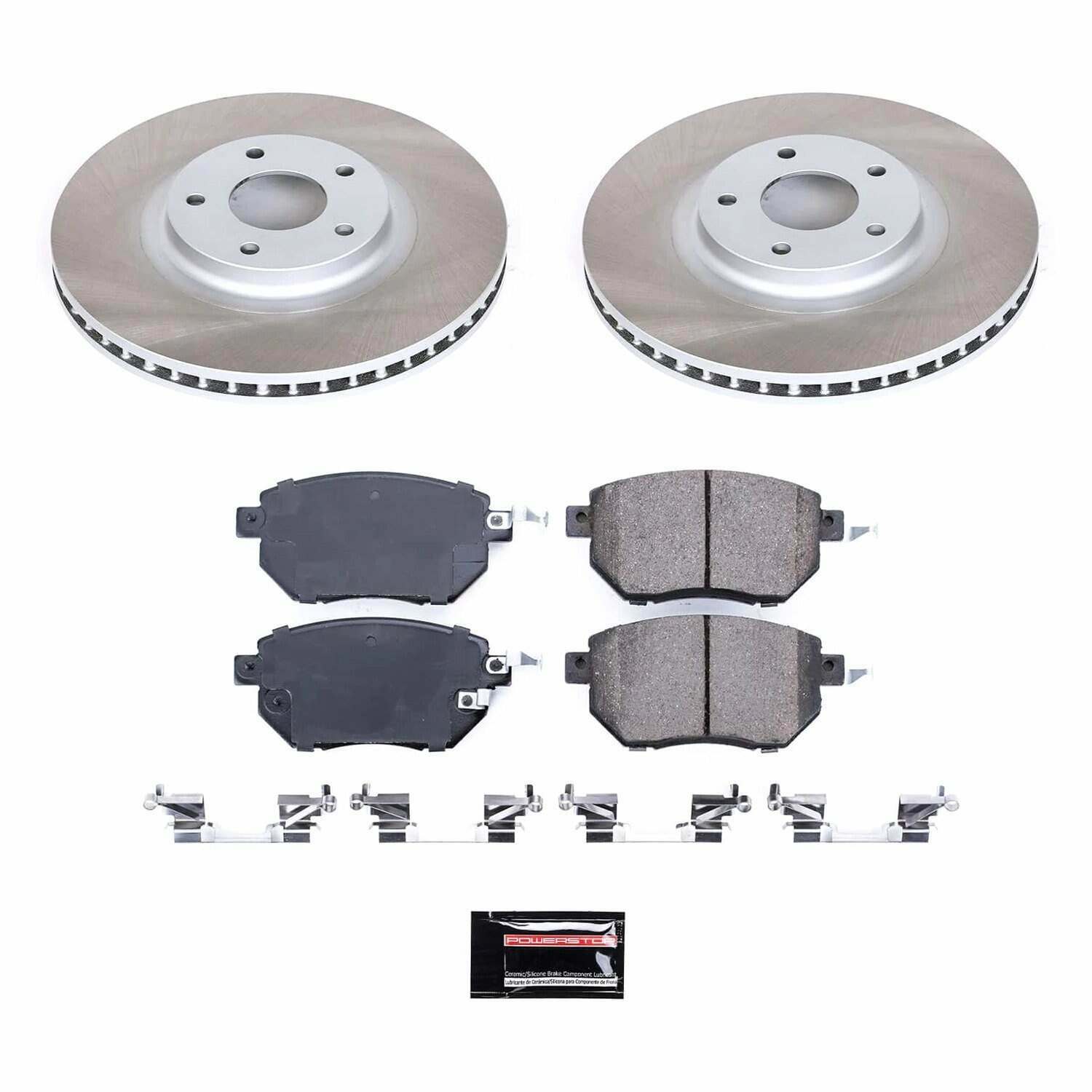 Power Stop 09-11 Nissan Murano Front Semi-Coated Rotor Kit - SC091