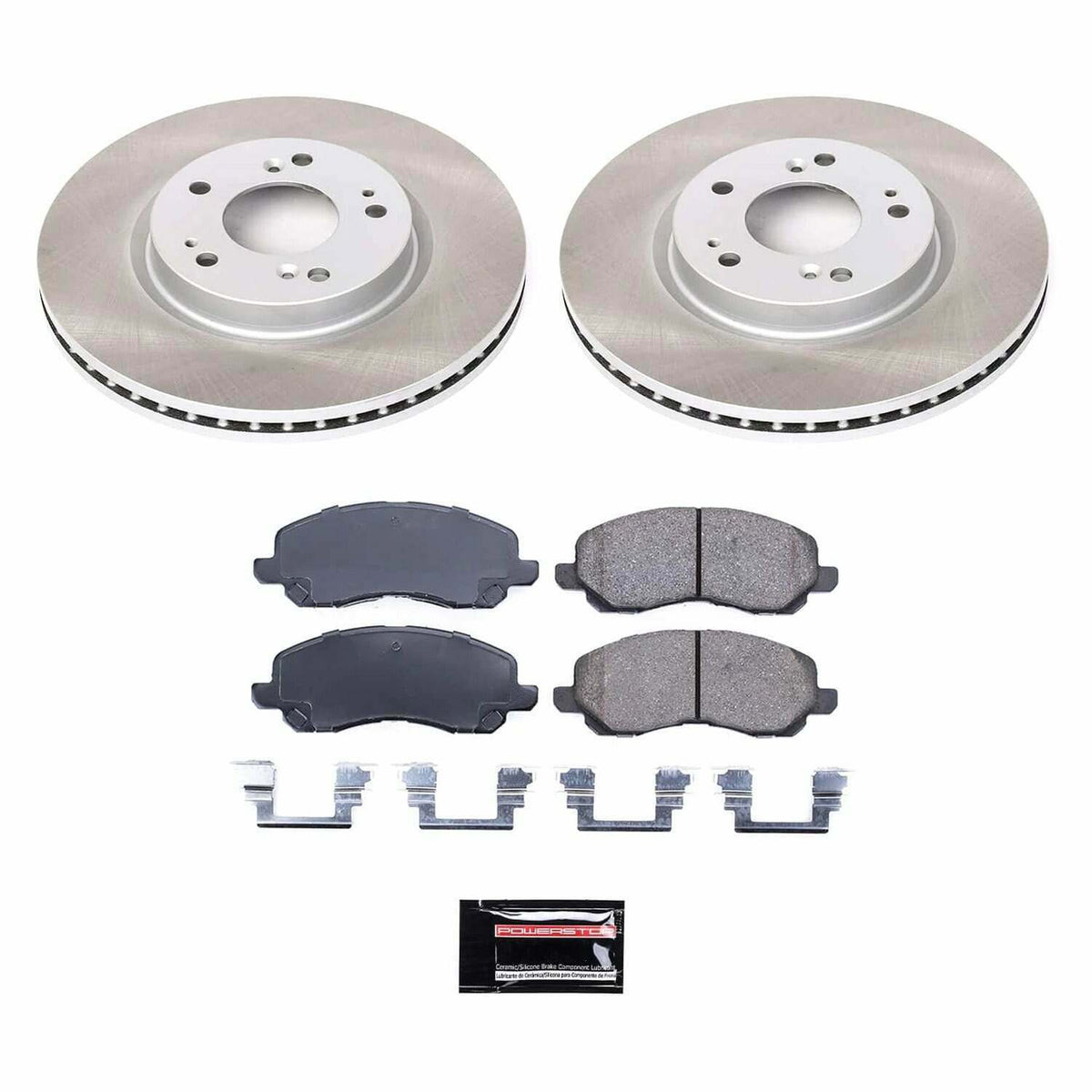 Power Stop 04-09 Mitsubishi Galant Front Semi-Coated Rotor Kit - SC094