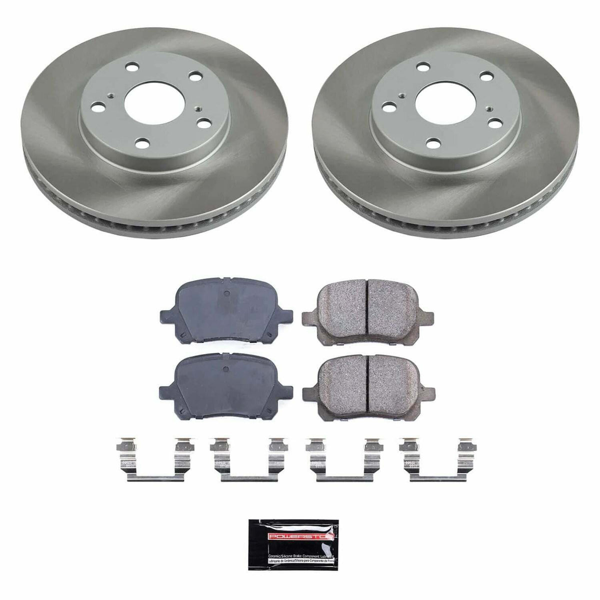Power Stop 99-03 Toyota Solara Front Semi-Coated Rotor Kit - SC1058
