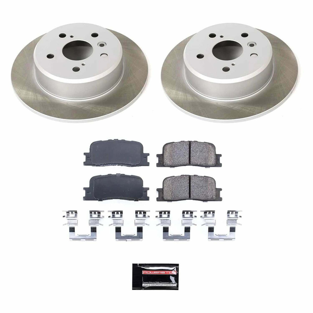 Power Stop 01-03 Toyota Highlander Rear Semi-Coated Rotor Kit - SC1069