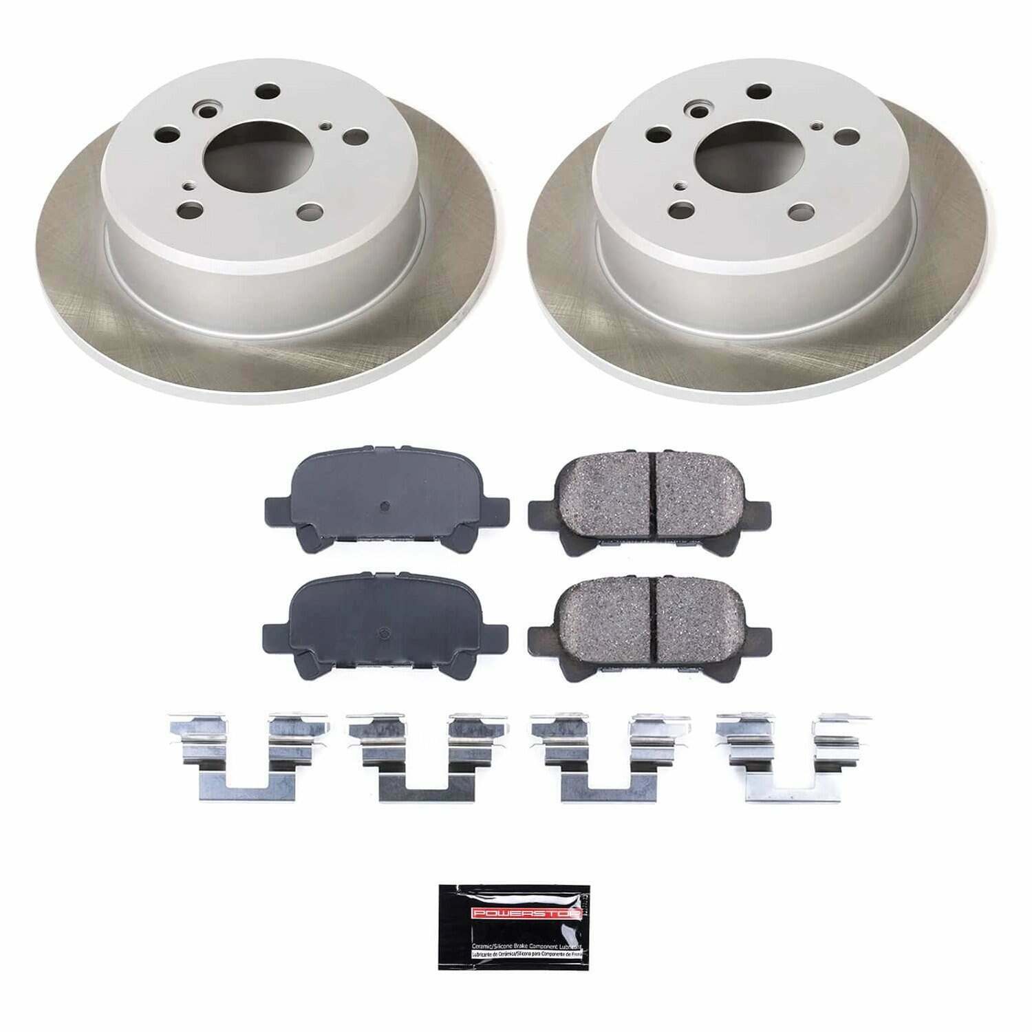 Power Stop 99-03 Toyota Solara Rear Semi-Coated Rotor Kit - SC1083