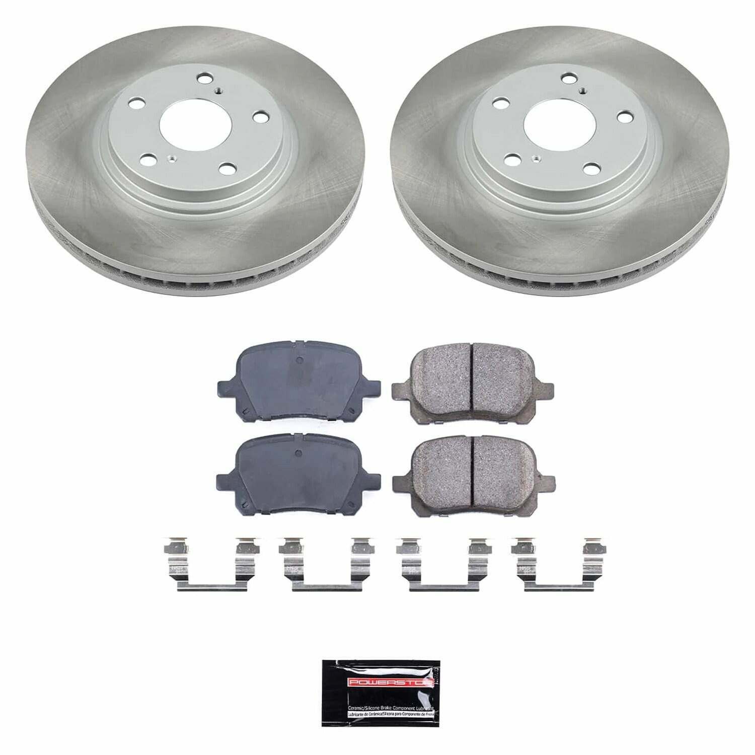 Power Stop 99-01 Lexus RX300 Front Semi-Coated Rotor Kit - SC1135