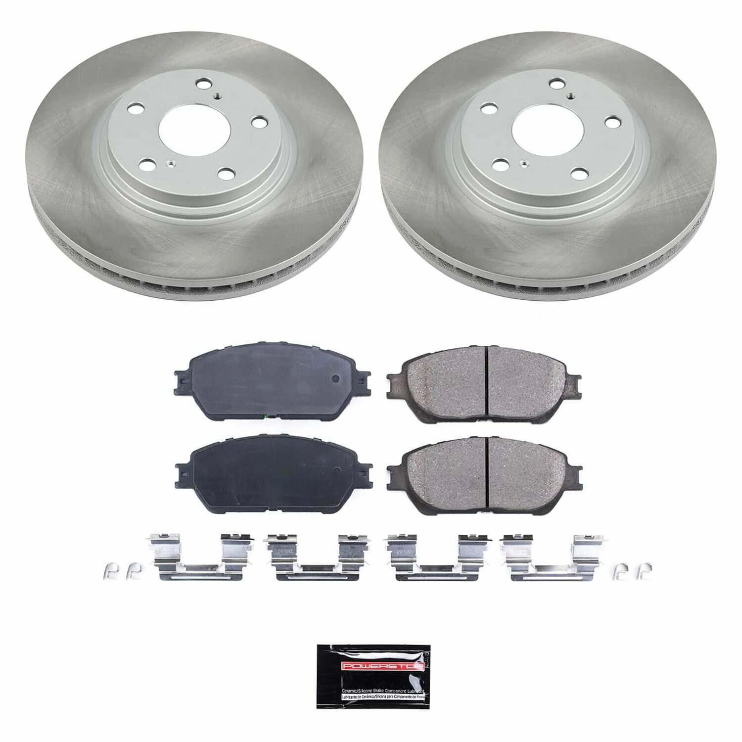 Power Stop 04-06 Lexus ES330 Front Semi-Coated Rotor Kit - SC1141