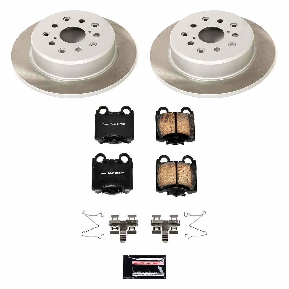 Power Stop 02-10 Lexus SC430 Rear Semi-Coated Rotor Kit - SC1149