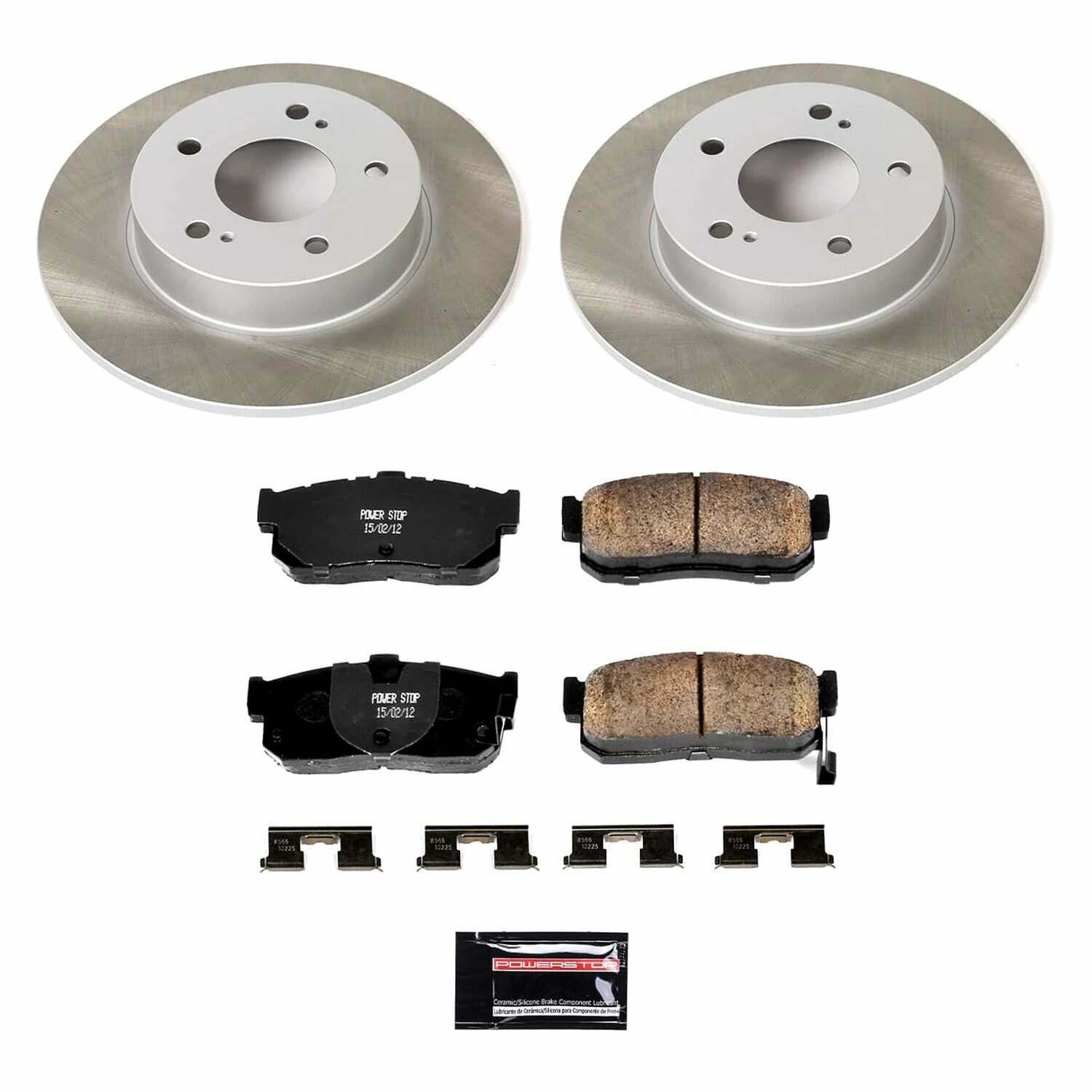 Power Stop 95-01 Nissan Maxima Rear Semi-Coated Rotor Kit - SC1168