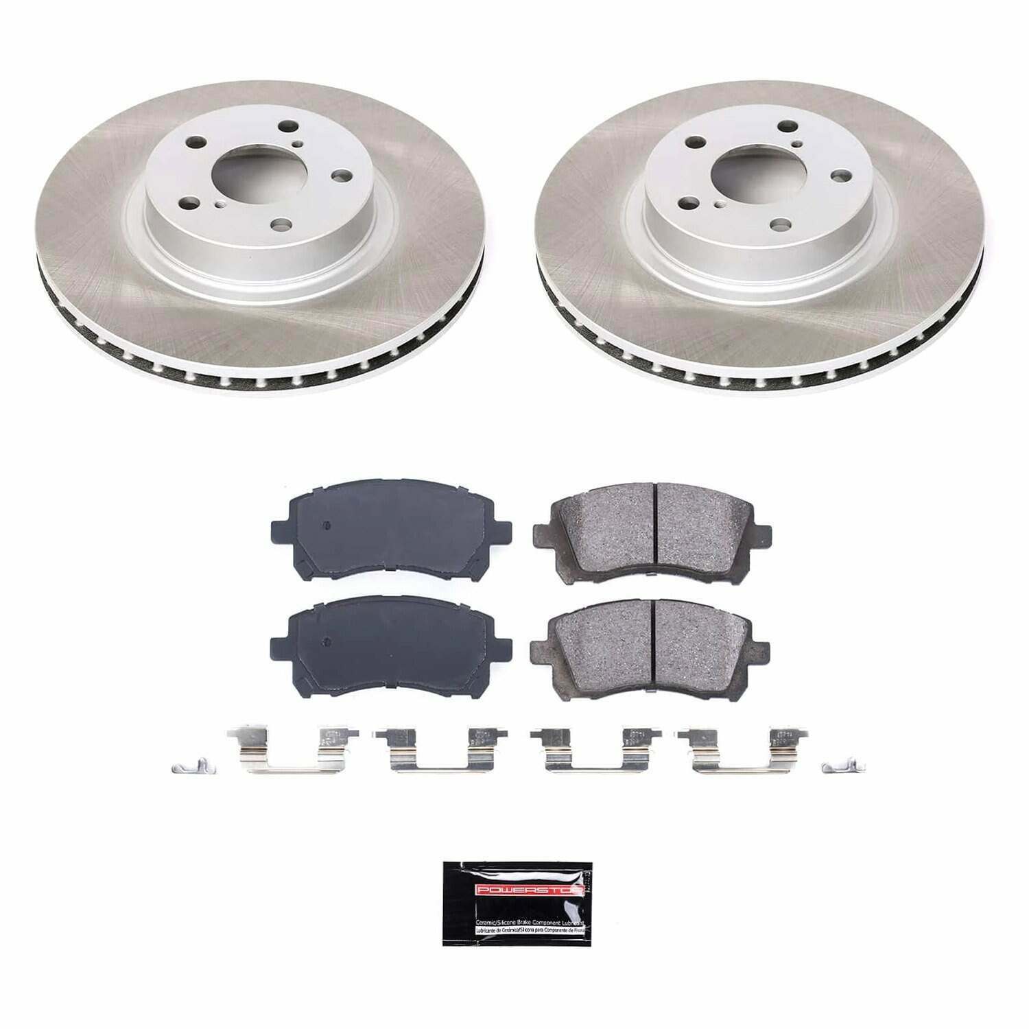 Power Stop 04-13 Mazda 3 Front Semi-Coated Rotor Kit - SC120