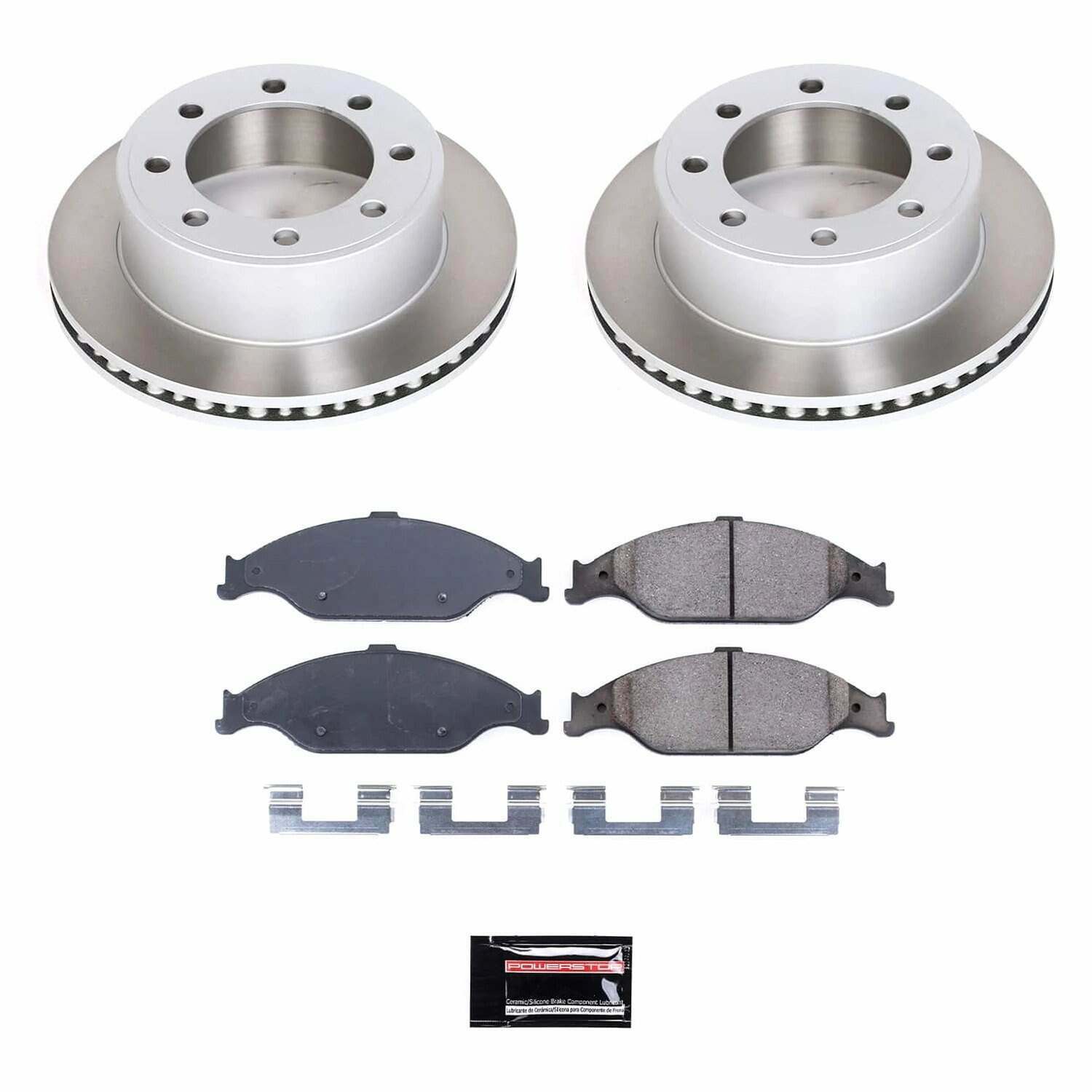 Power Stop 99-04 Ford Mustang Front Semi-Coated Rotor Kit - SC1301
