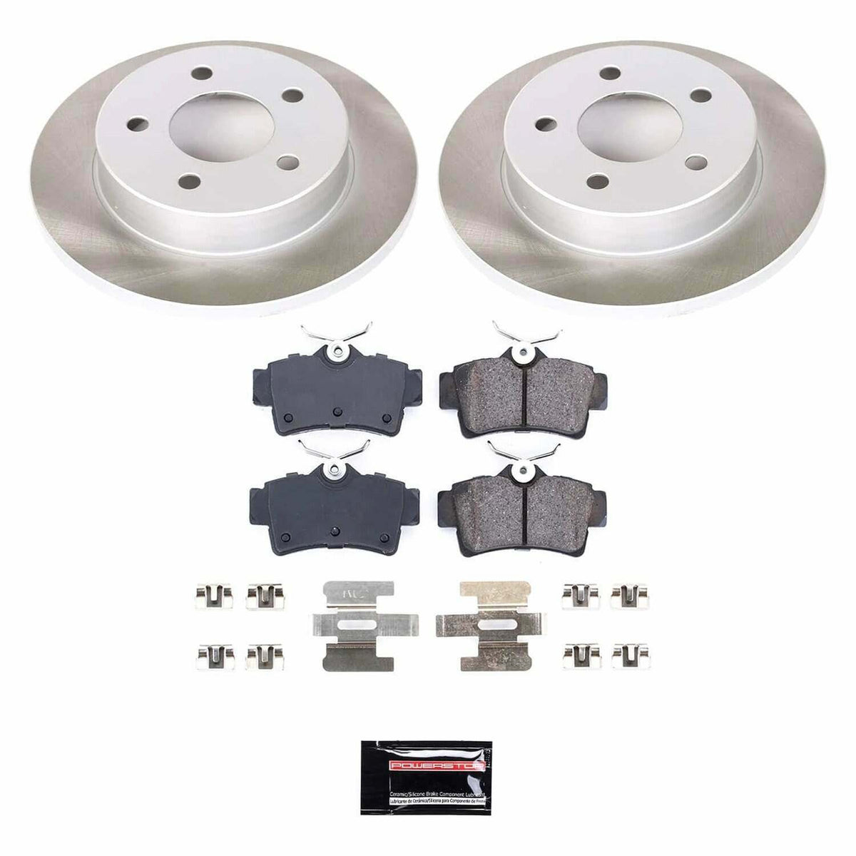 Power Stop 94-04 Ford Mustang Rear Semi-Coated Rotor Kit - SC1303