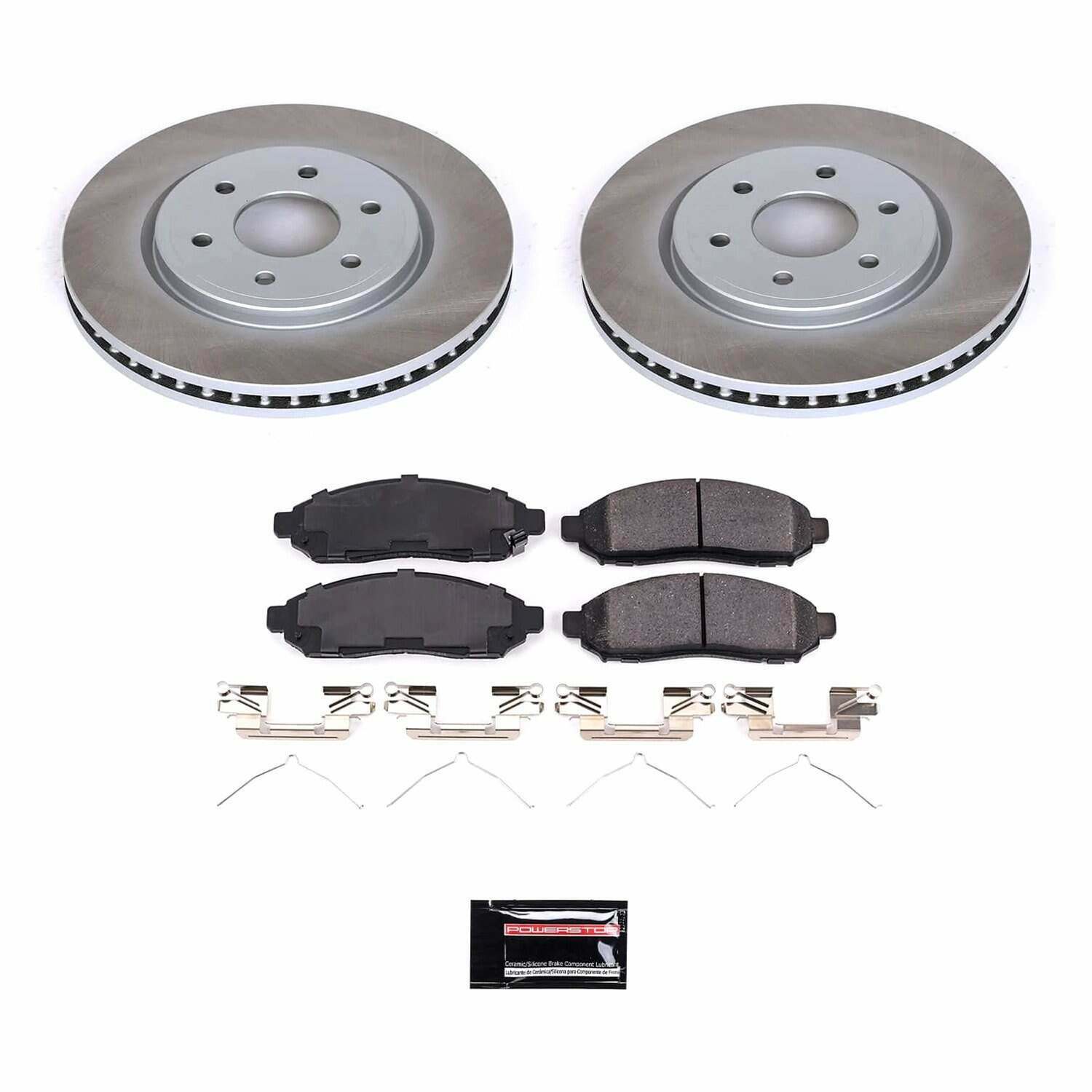 Power Stop 09-12 Suzuki Equator Front Semi-Coated Rotor Kit - SC142