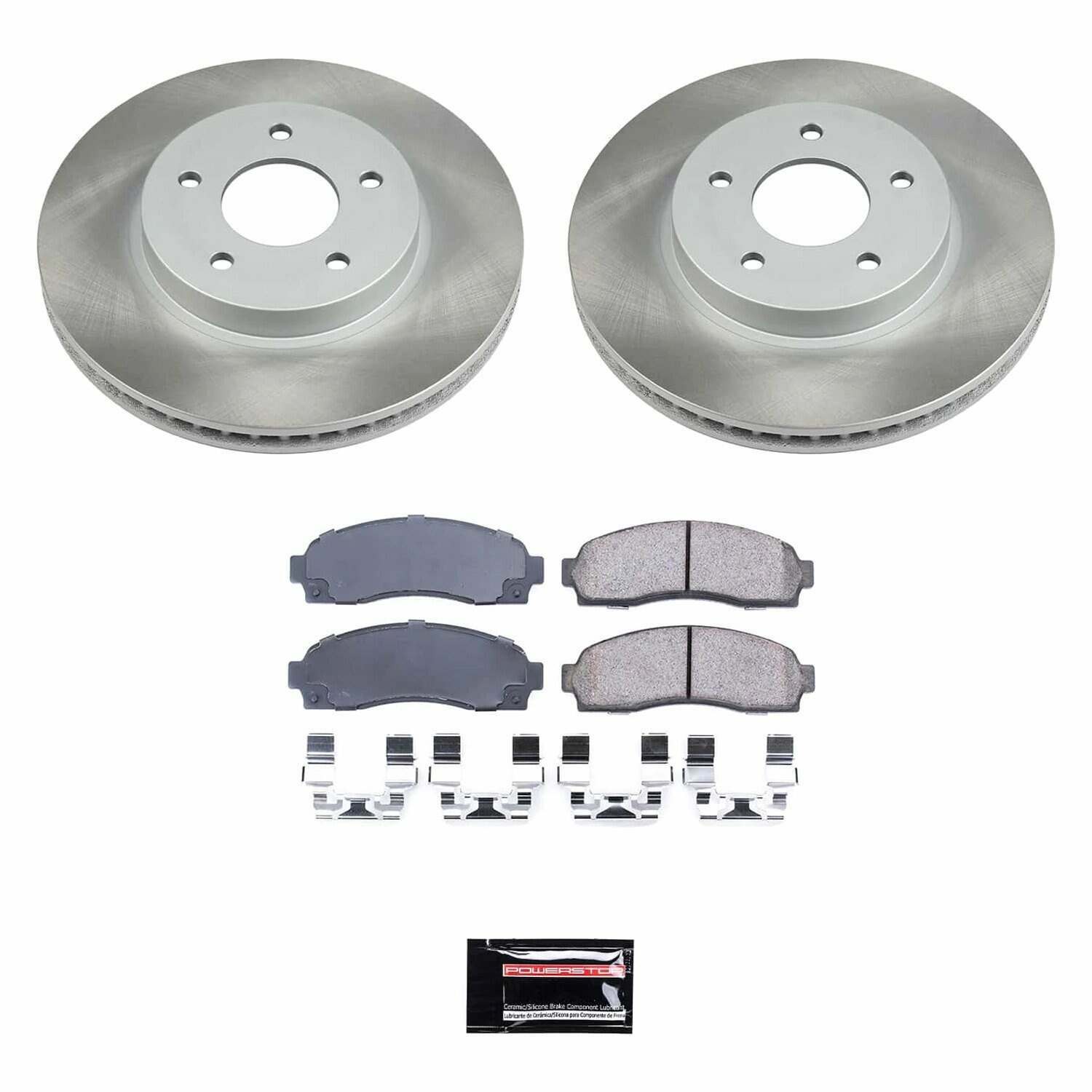 Power Stop 02-07 Saturn Vue Front Semi-Coated Rotor Kit - SC1576