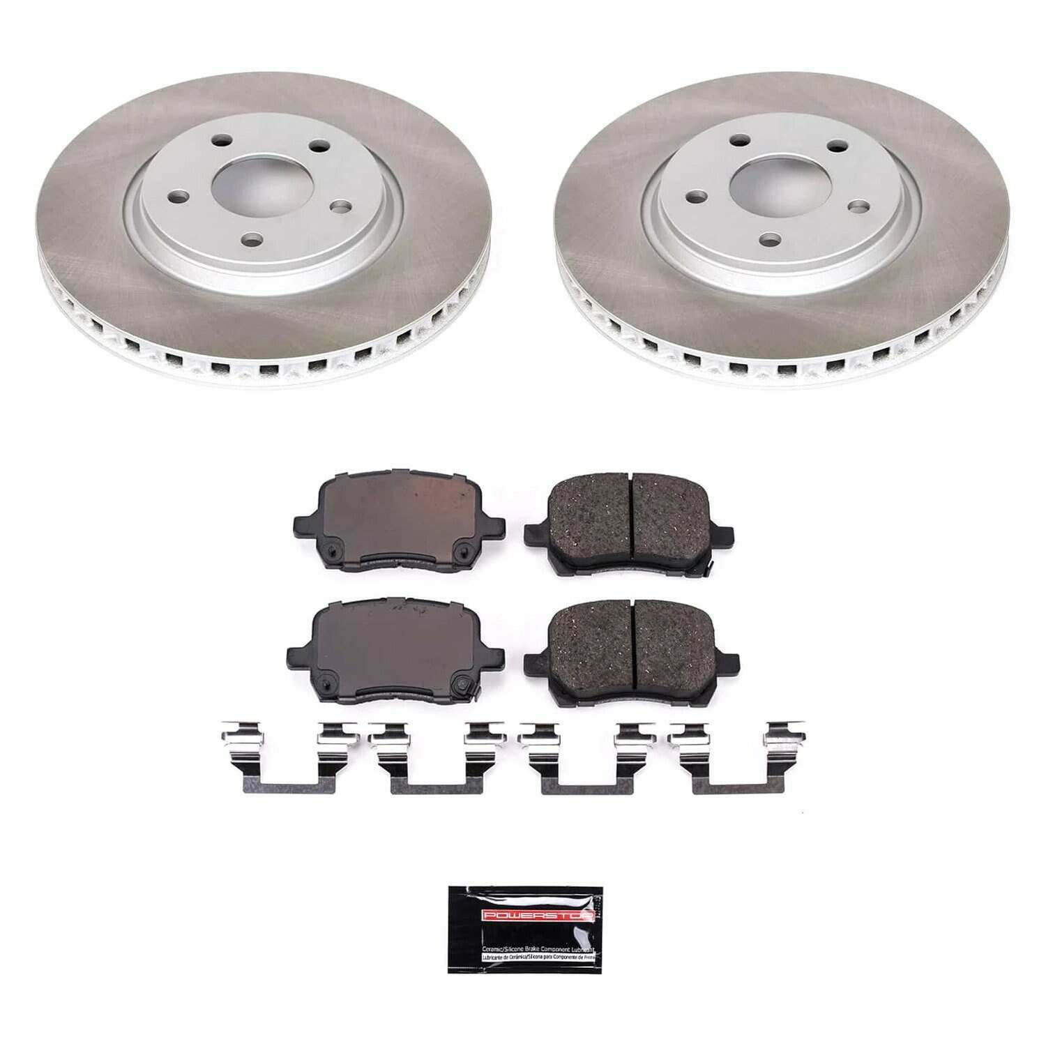Power Stop 04-07 Saturn Ion Front Semi-Coated Rotor Kit - SC1610