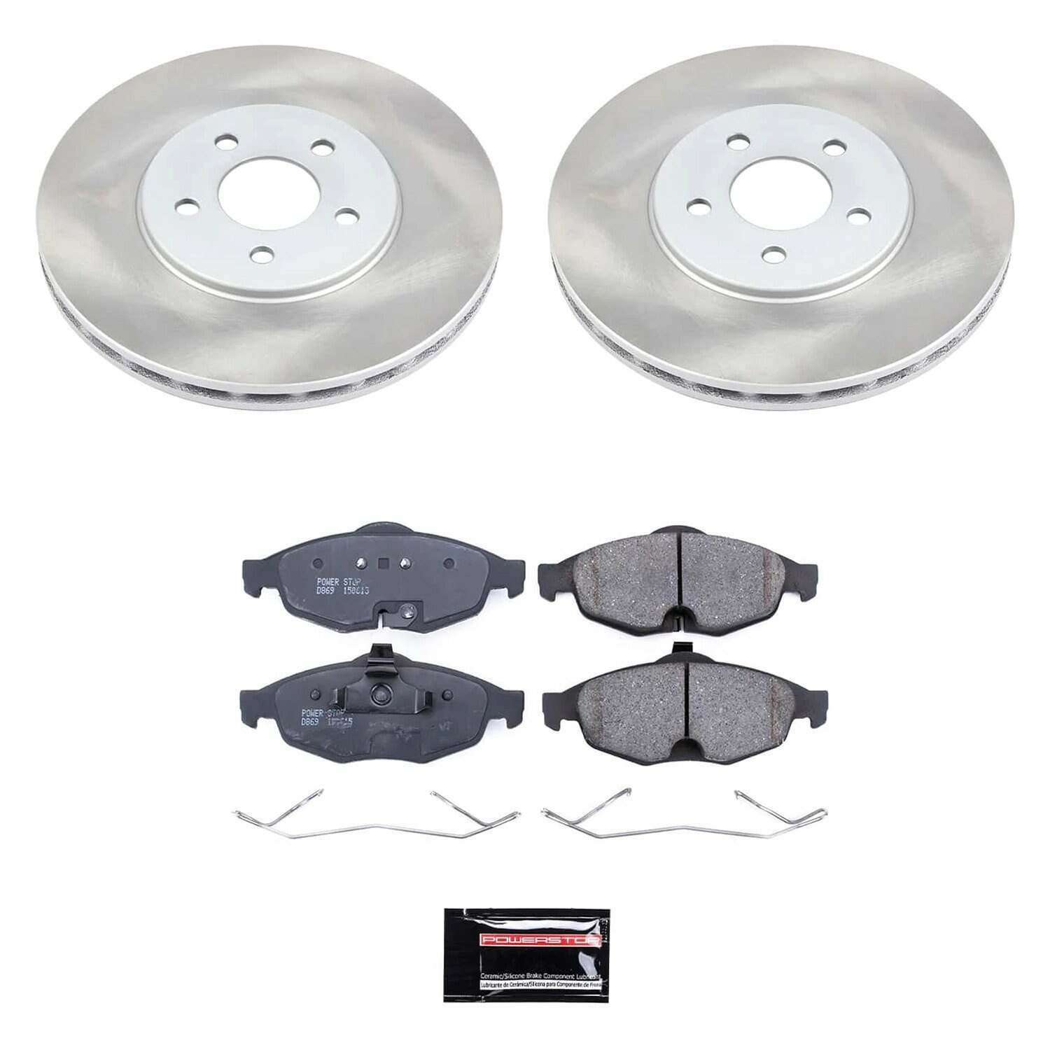 Power Stop 01-06 Dodge Stratus Front Semi-Coated Rotor Kit - SC1684