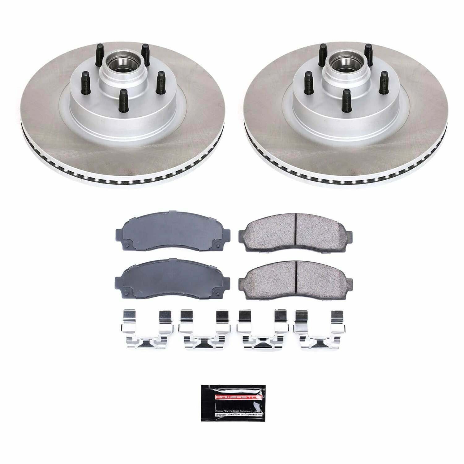 Power Stop 03-09 Mazda B4000 Front Semi-Coated Rotor Kit - SC1923