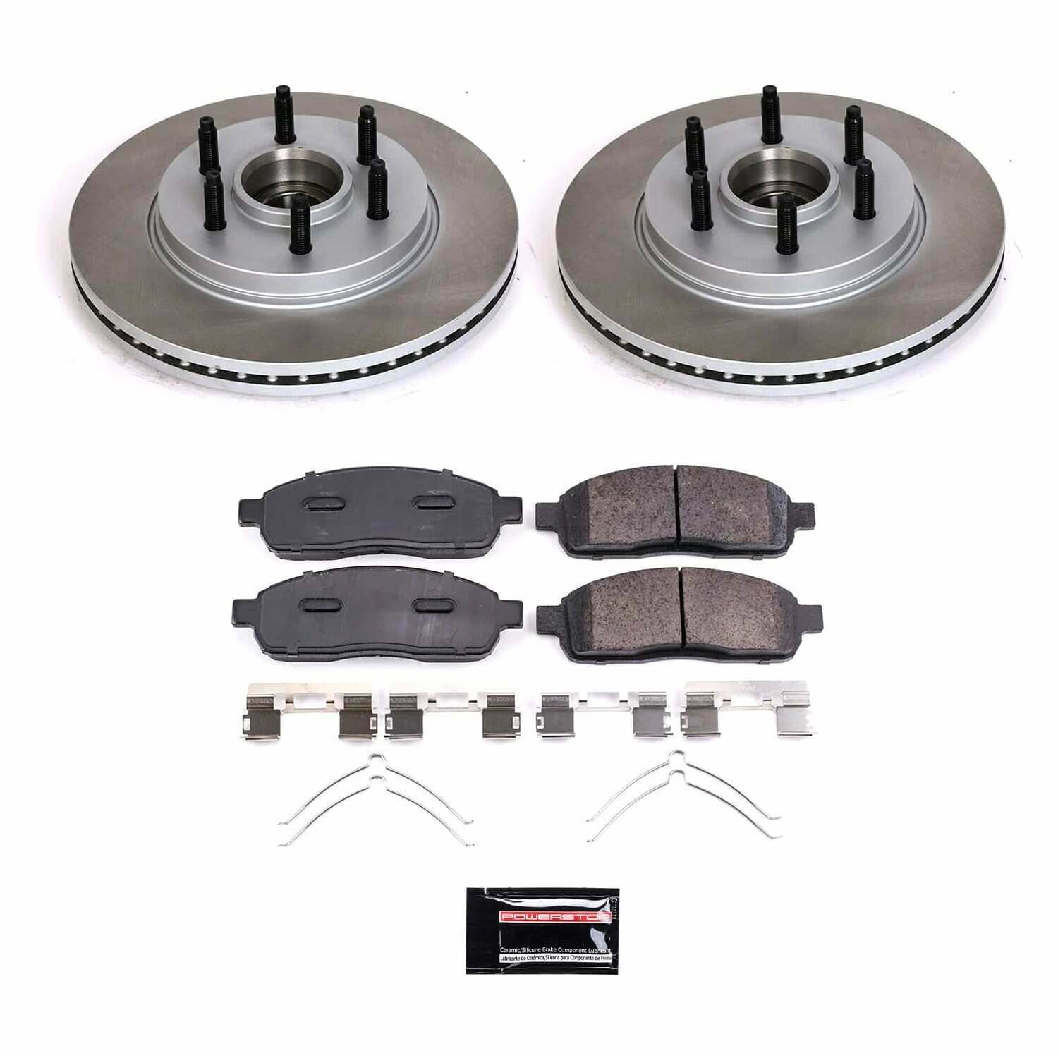 Power Stop 06-08 Lincoln Mark LT Front Semi-Coated Rotor Kit - SC1939