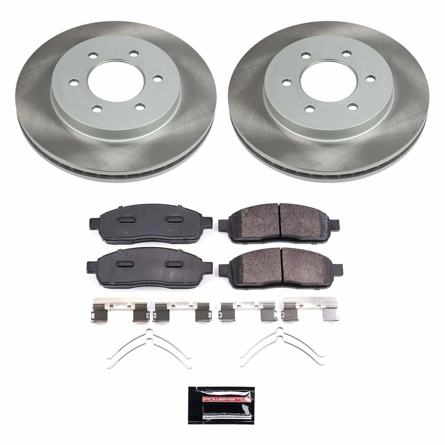 Power Stop 06-08 Lincoln Mark LT Front Semi-Coated Rotor Kit - SC1943