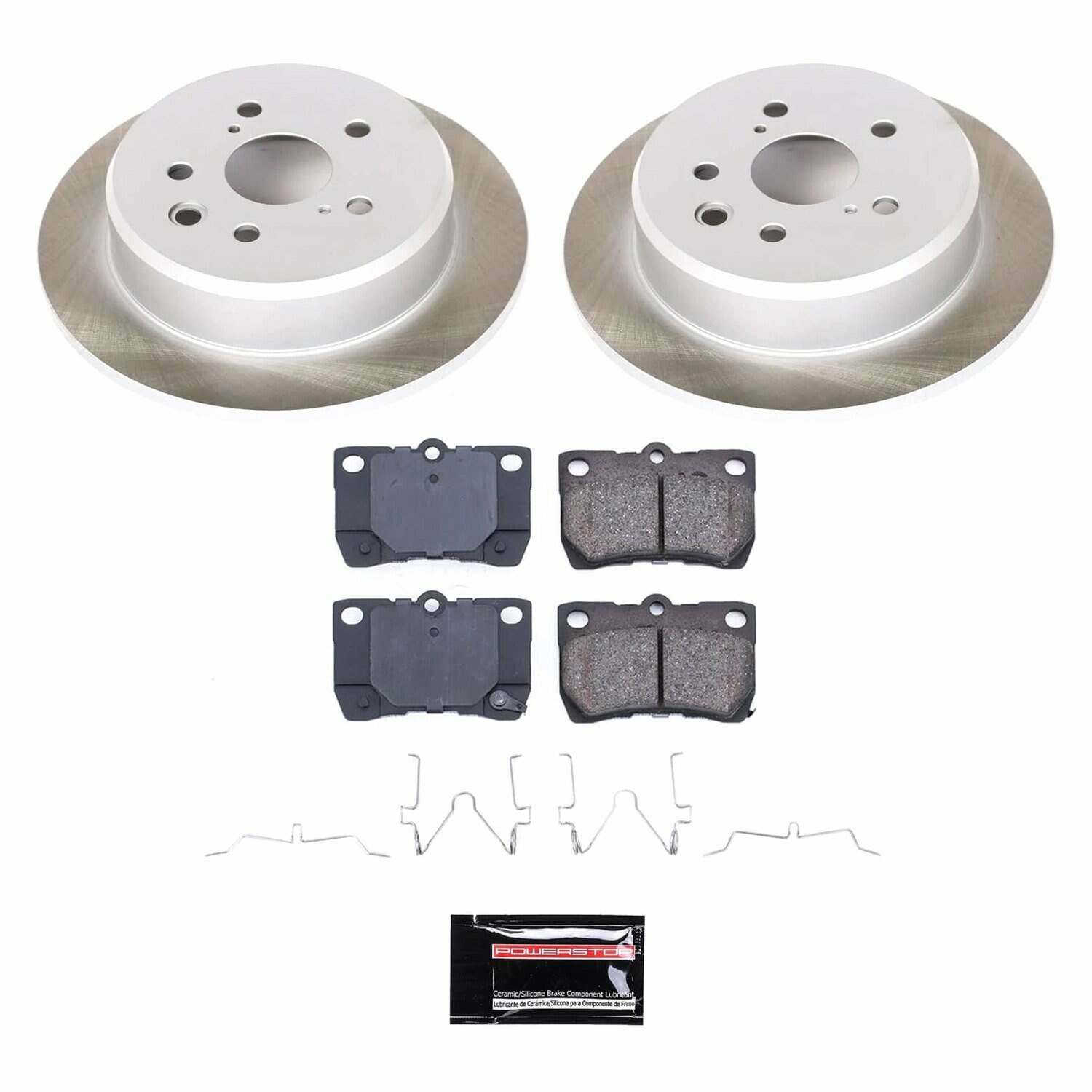 Power Stop 06-13 Lexus IS250 Rear Semi-Coated Rotor Kit - SC195