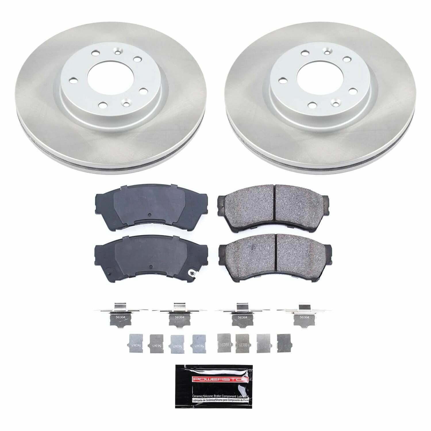 Power Stop 06-11 Mercury Milan Front Semi-Coated Rotor Kit - SC199