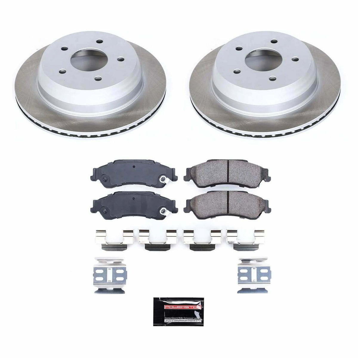 Power Stop 2003 GMC Sonoma Rear Semi-Coated Rotor Kit - SC2008