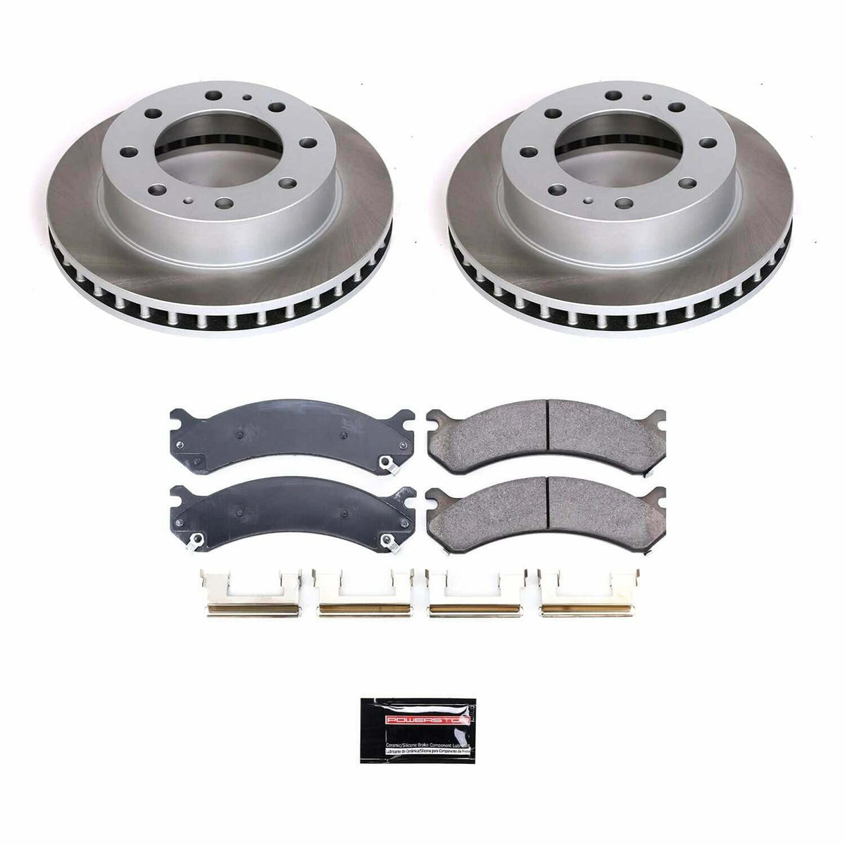 Power Stop 03-09 Hummer H2 Front Semi-Coated Rotor Kit - SC2020