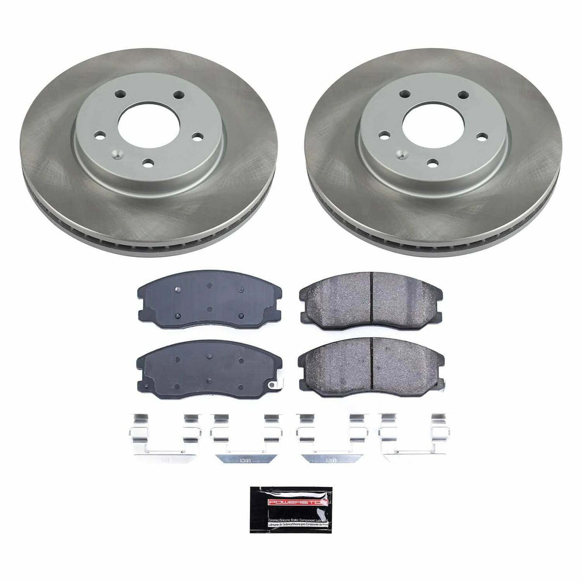 Power Stop 07-09 Suzuki XL-7 Front Semi-Coated Rotor Kit - SC2090