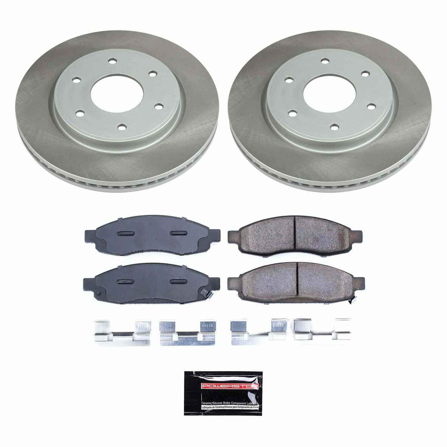 Power Stop 05-07 Nissan TITAN Front Semi-Coated Rotor Kit - SC211
