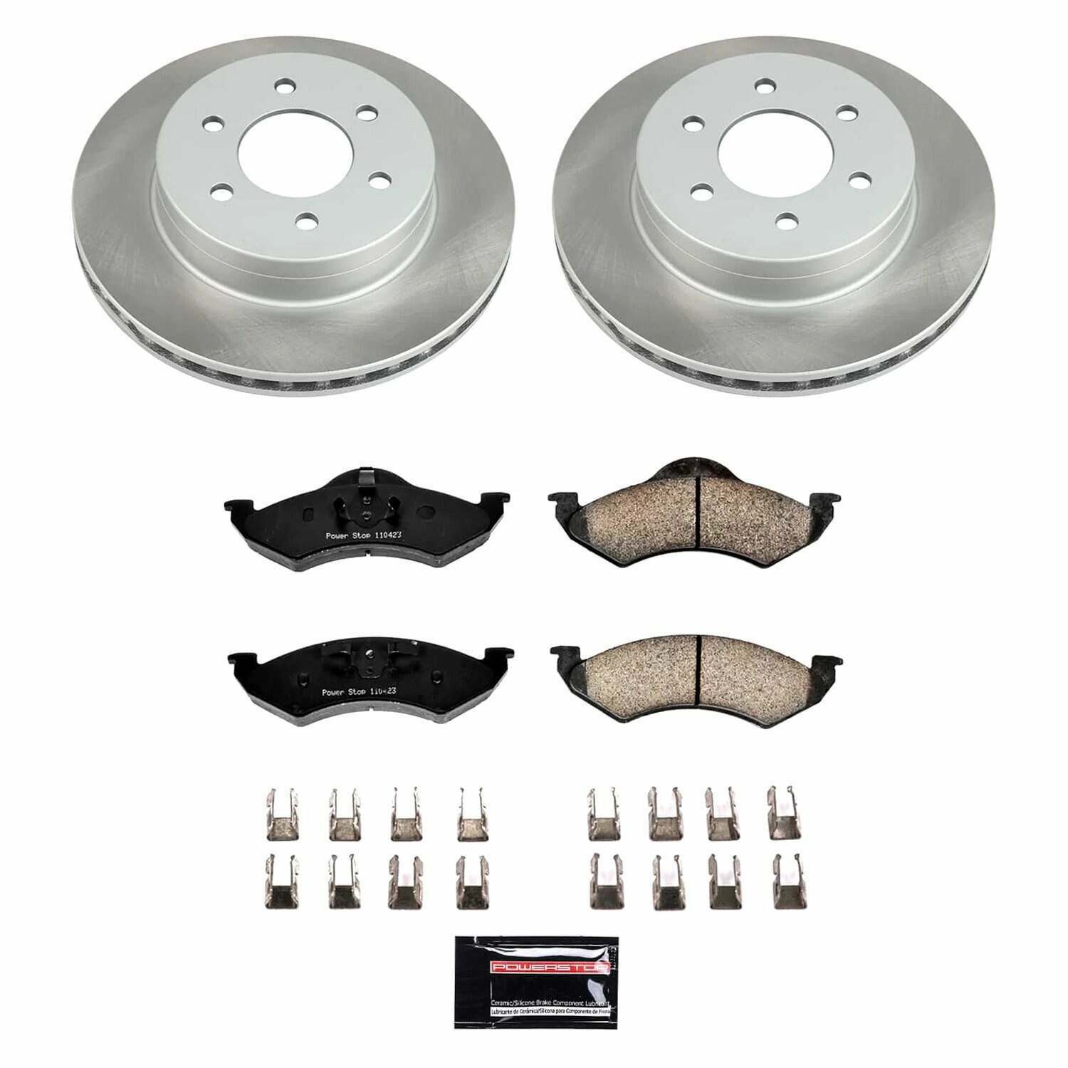 Power Stop 00-02 Dodge Durango Front Semi-Coated Rotor Kit - SC2139