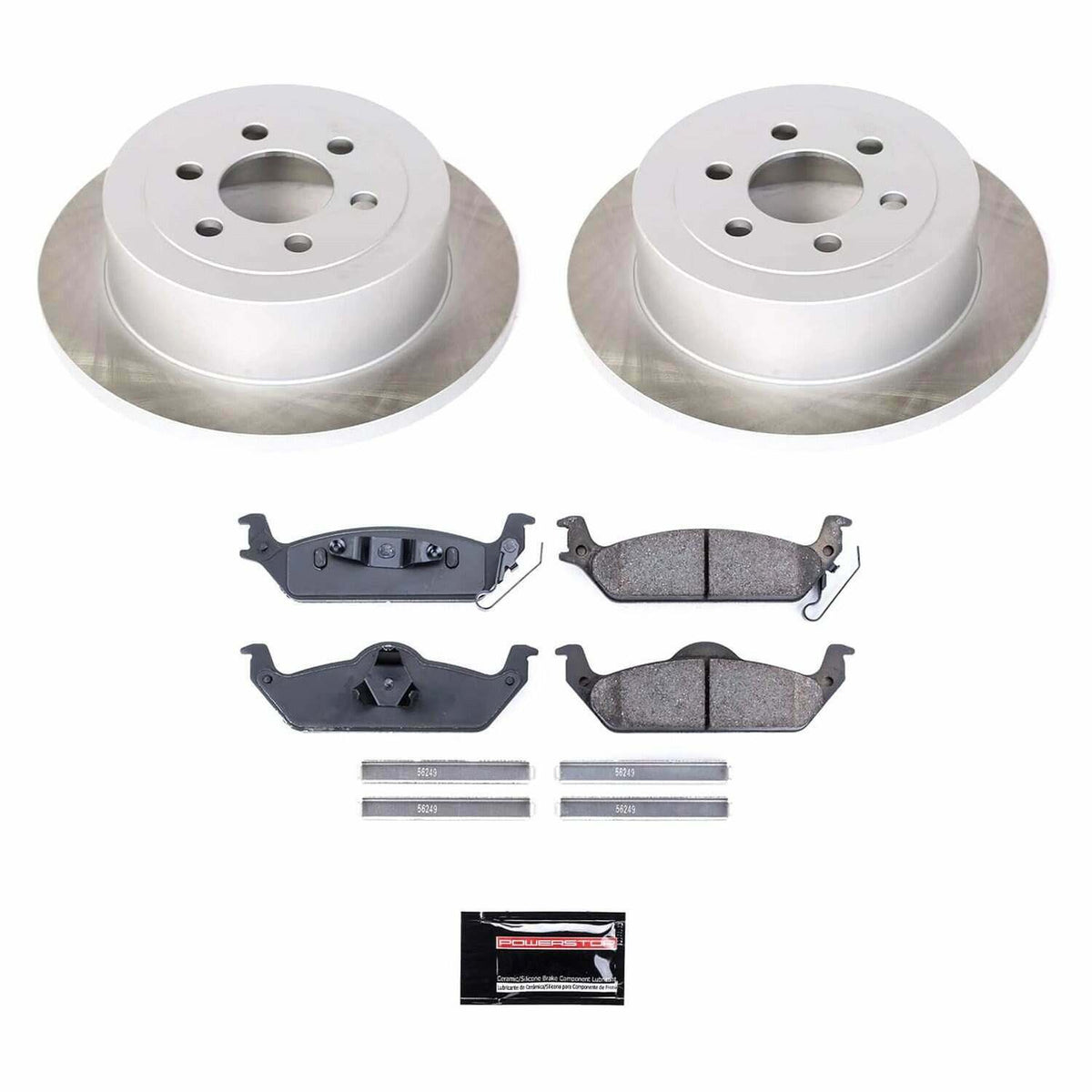Power Stop 03-04 Dodge Dakota Rear Semi-Coated Rotor Kit - SC2192