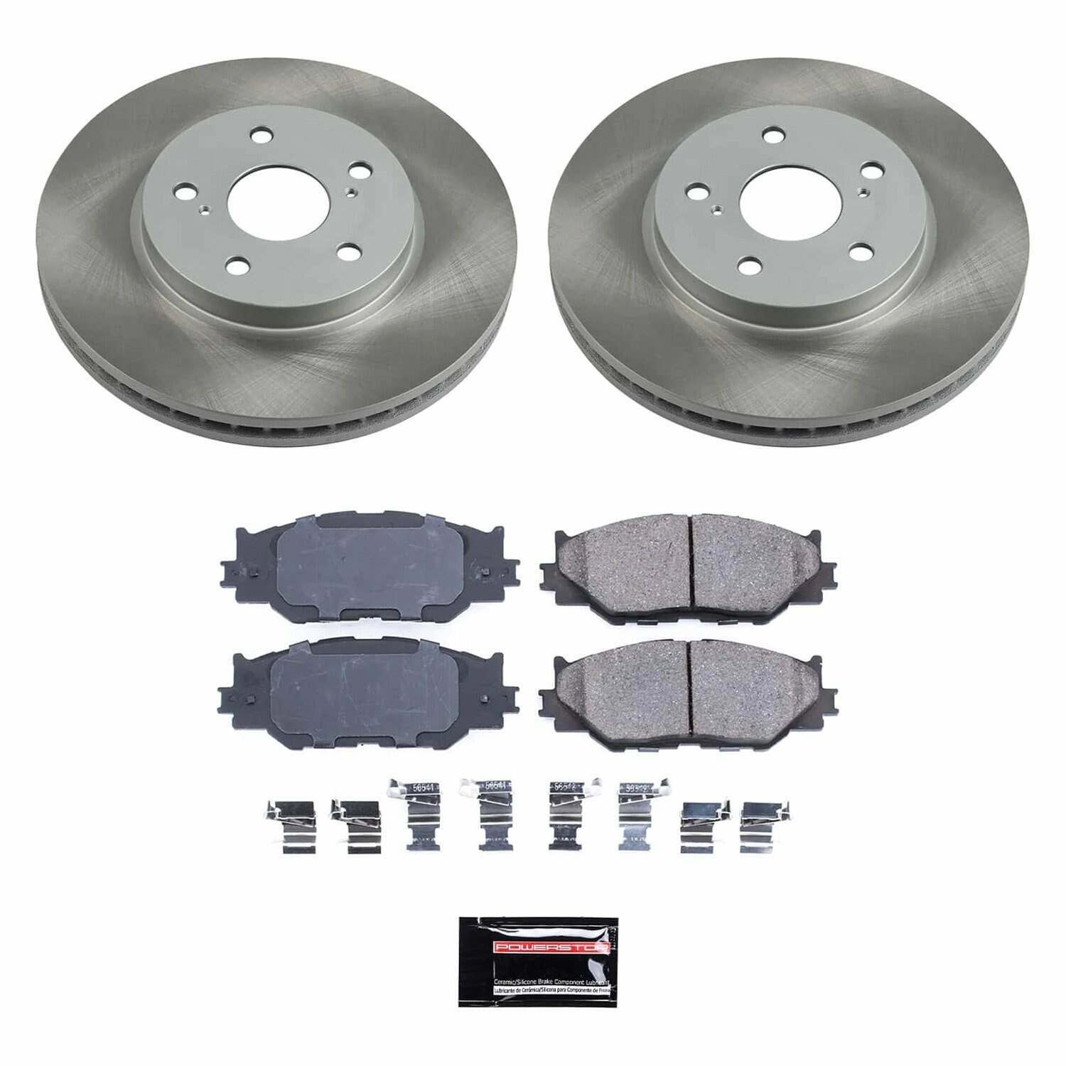 Power Stop 06-15 Lexus IS250 Front Semi-Coated Rotor Kit - SC2406