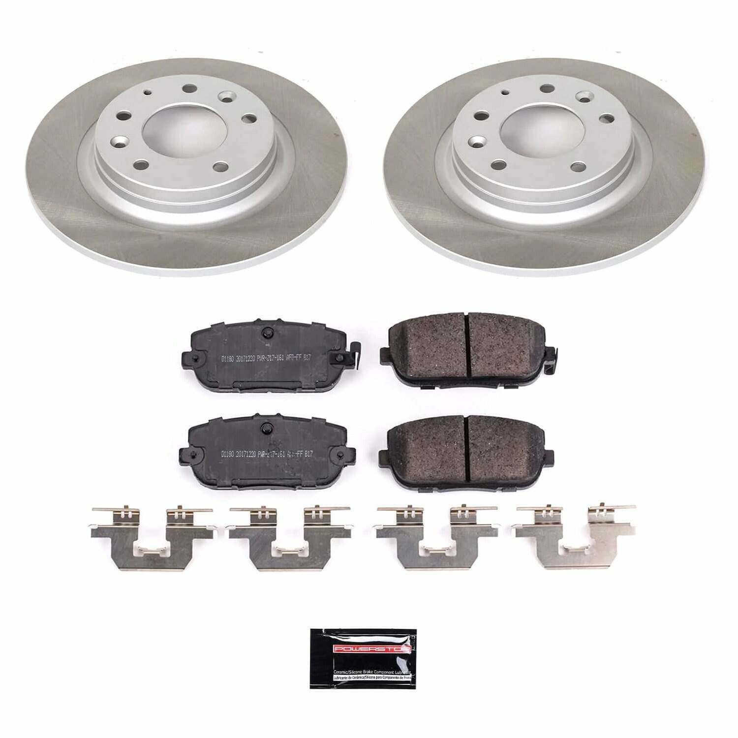 Power Stop 06-15 Mazda MX-5 Miata Rear Semi-Coated Rotor Kit - SC2451