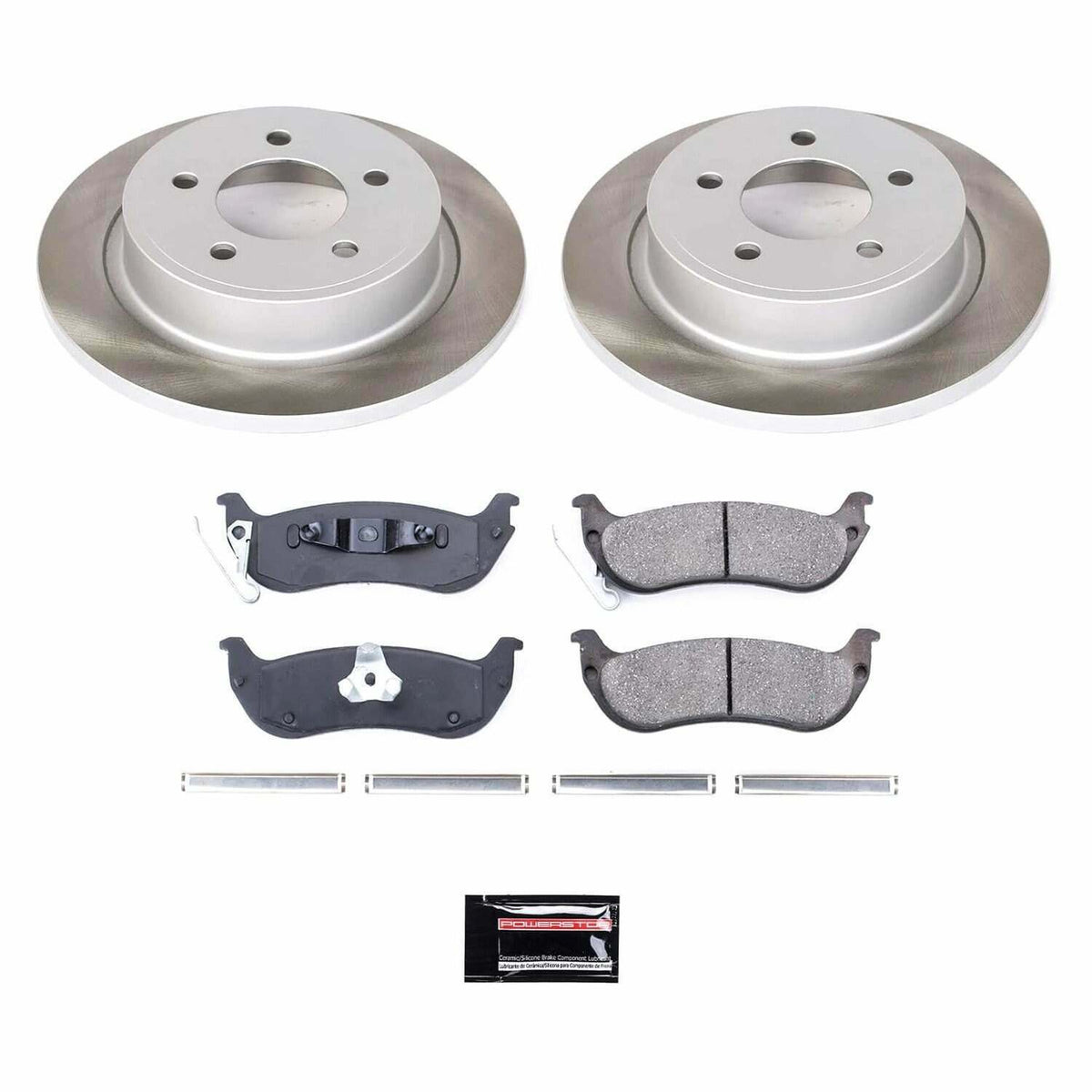 Power Stop 04-08 Chrysler Pacifica Rear Semi-Coated Rotor Kit - SC3020