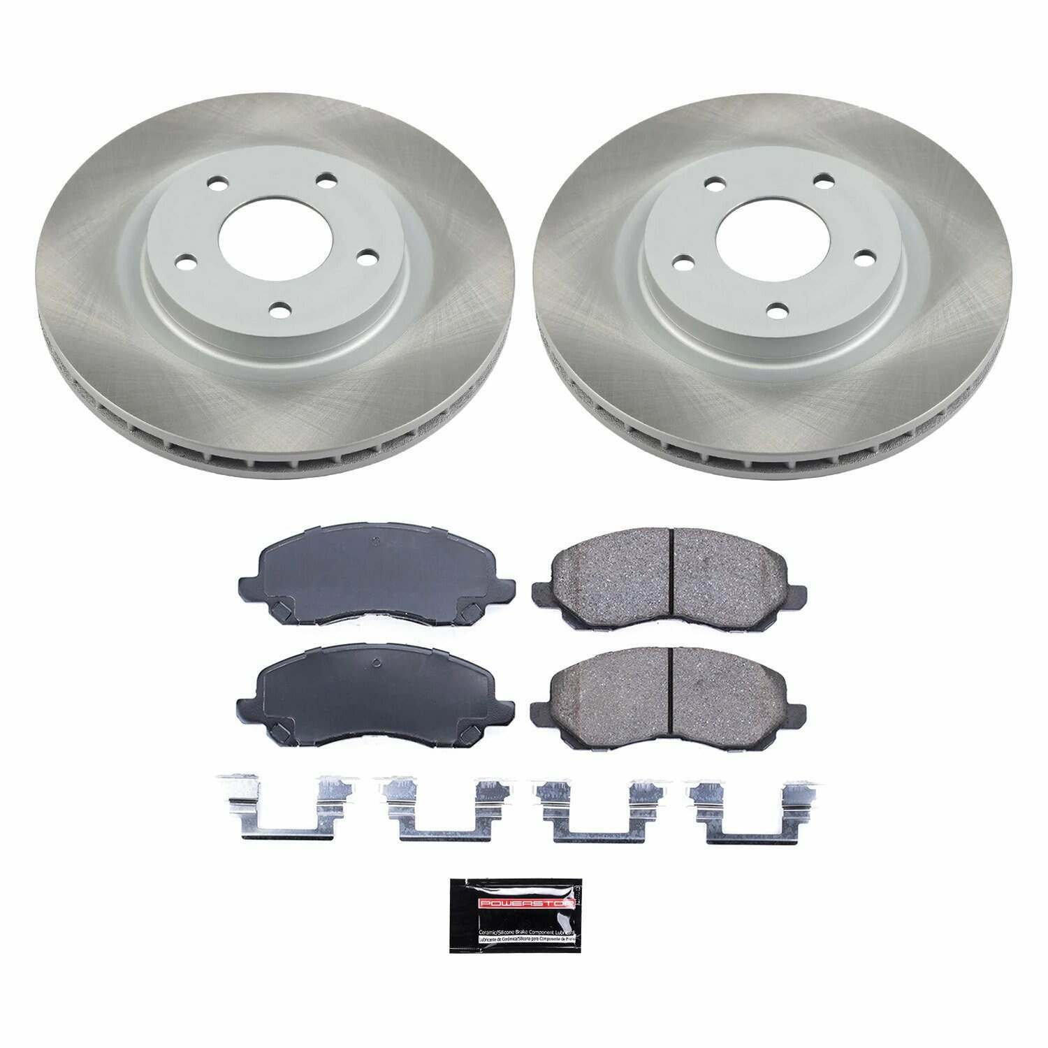 Power Stop 11-20 Mitsubishi Outlander Sport Front Semi-Coated Rotor Kit - SC3032