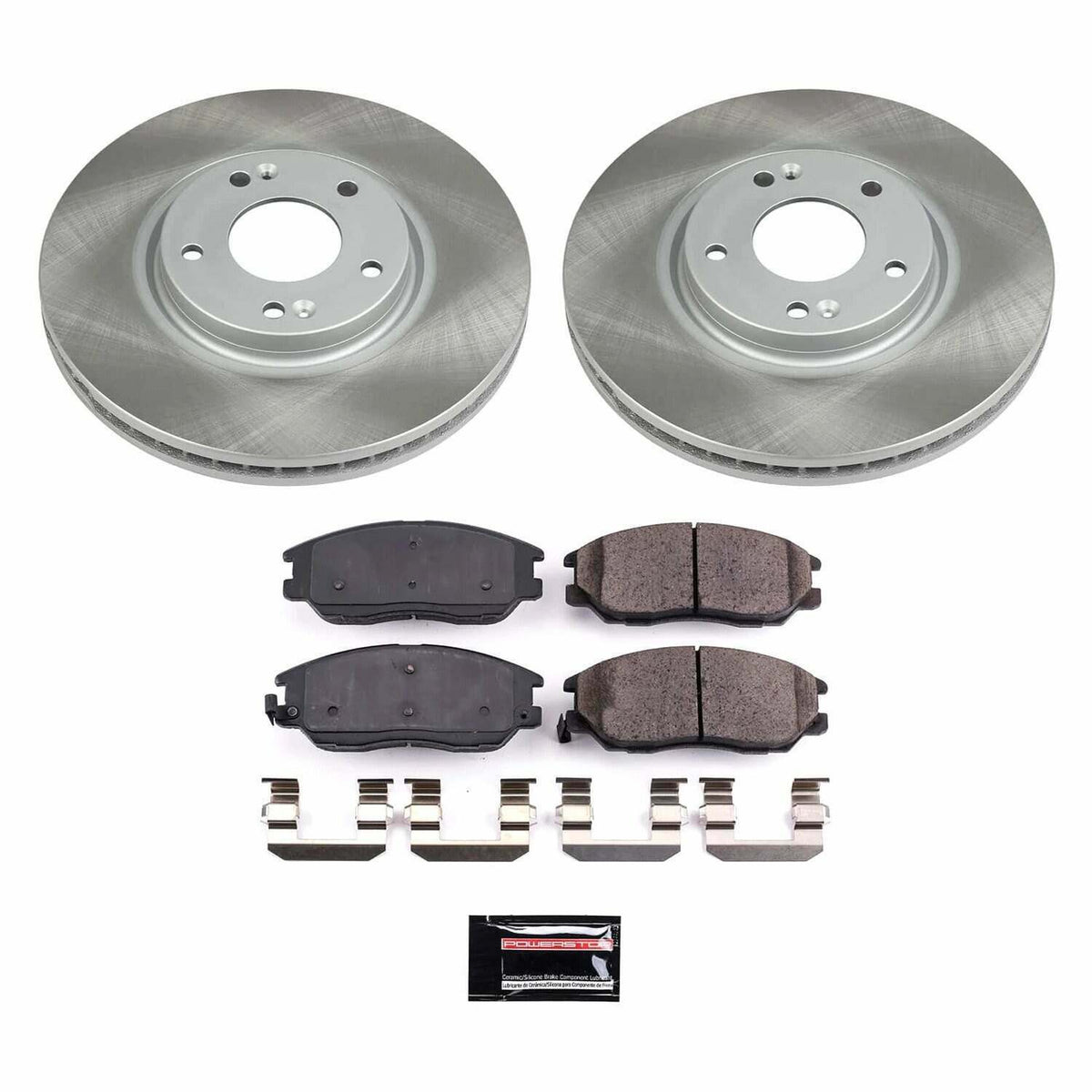 Power Stop 04-06 Kia Amanti Front Semi-Coated Rotor Kit - SC4557