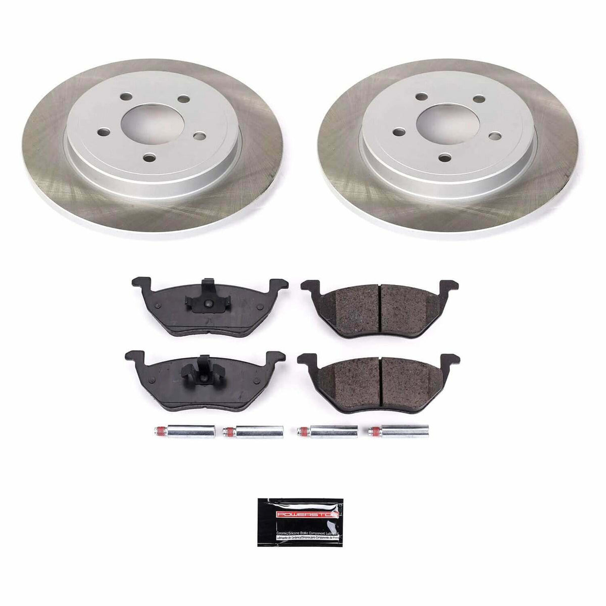 Power Stop 05-08 Mercury Mariner Rear Semi-Coated Rotor Kit - SC4585