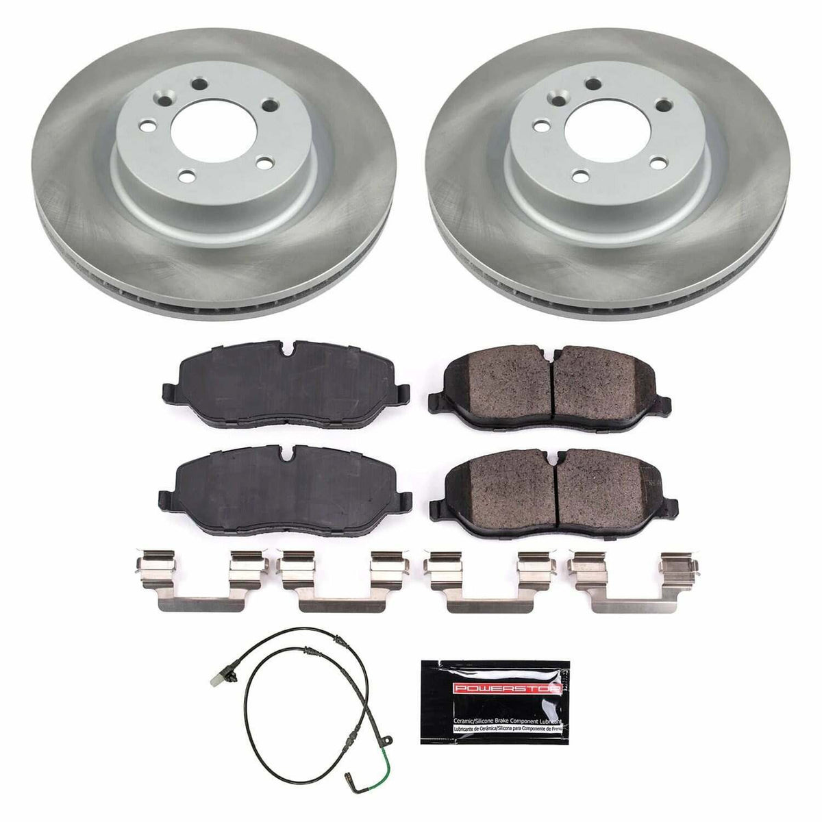 Power Stop 05-09 Land Rover LR3 Front Semi-Coated Rotor Kit - SC4615