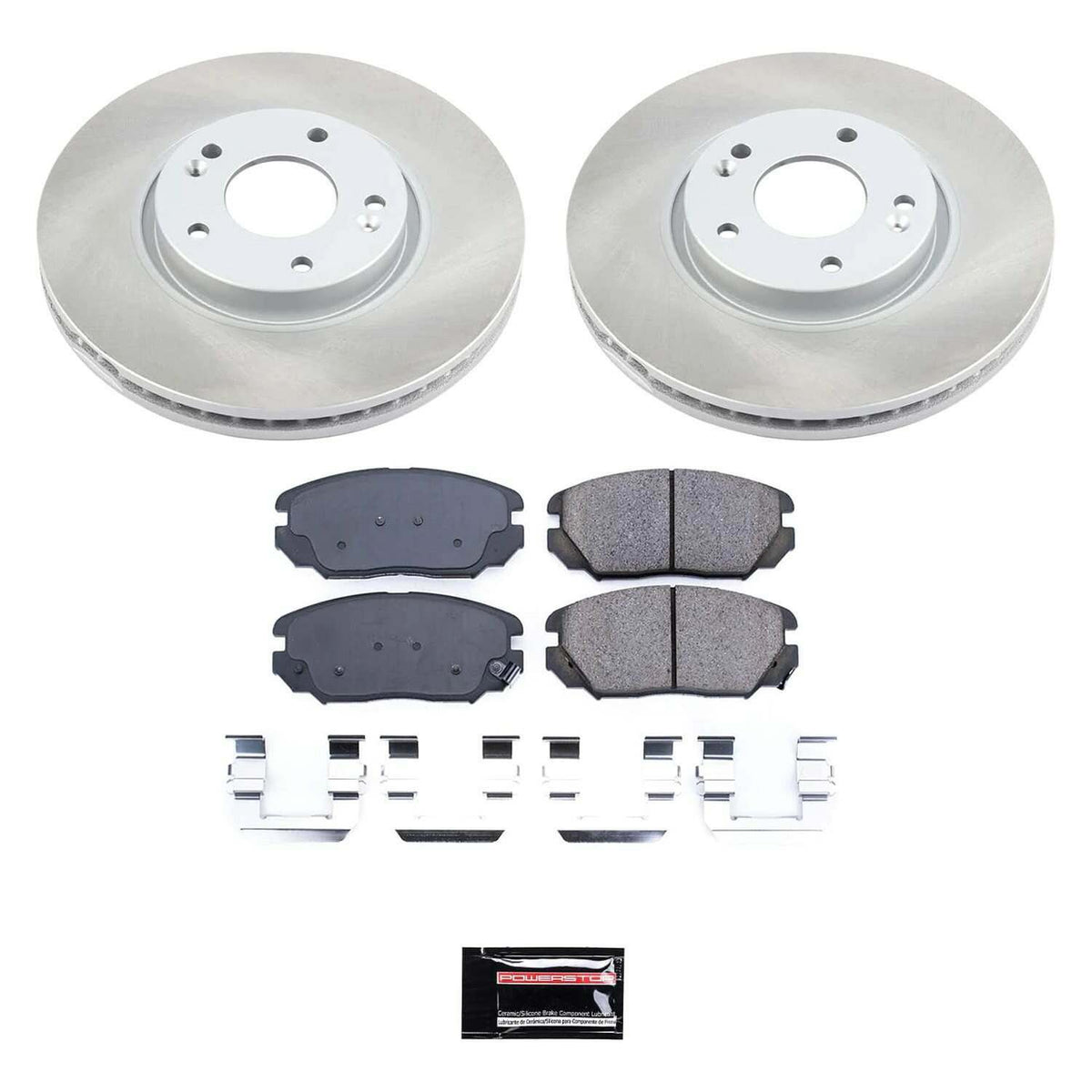 Power Stop 06-10 Hyundai Sonata Front Semi-Coated Rotor Kit - SC4647