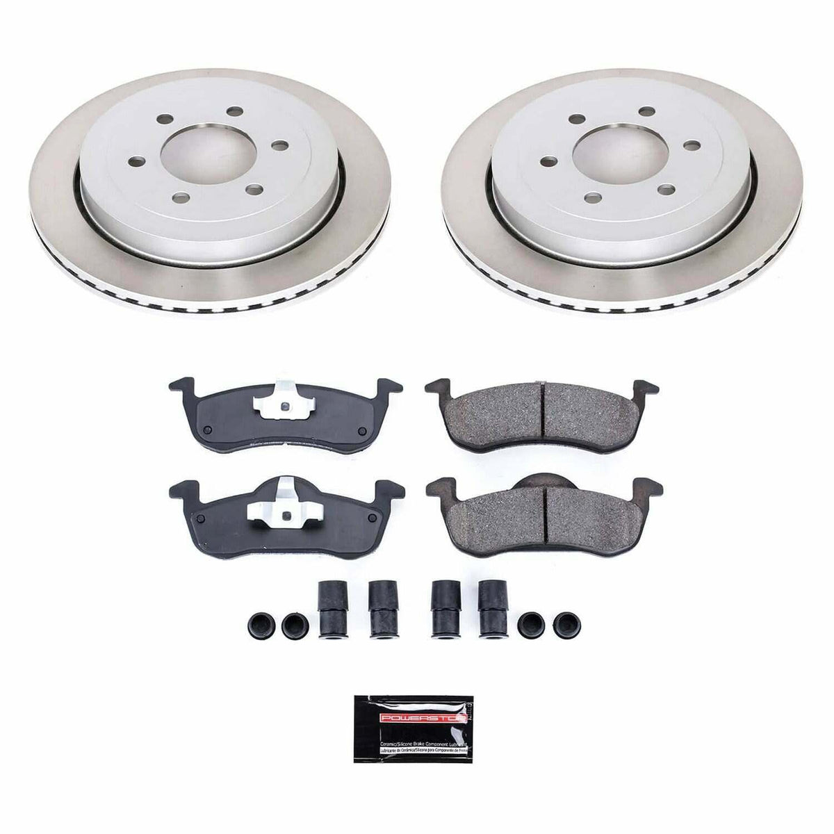 Power Stop 07-09 Lincoln Navigator Front Semi-Coated Rotor Kit - SC4682