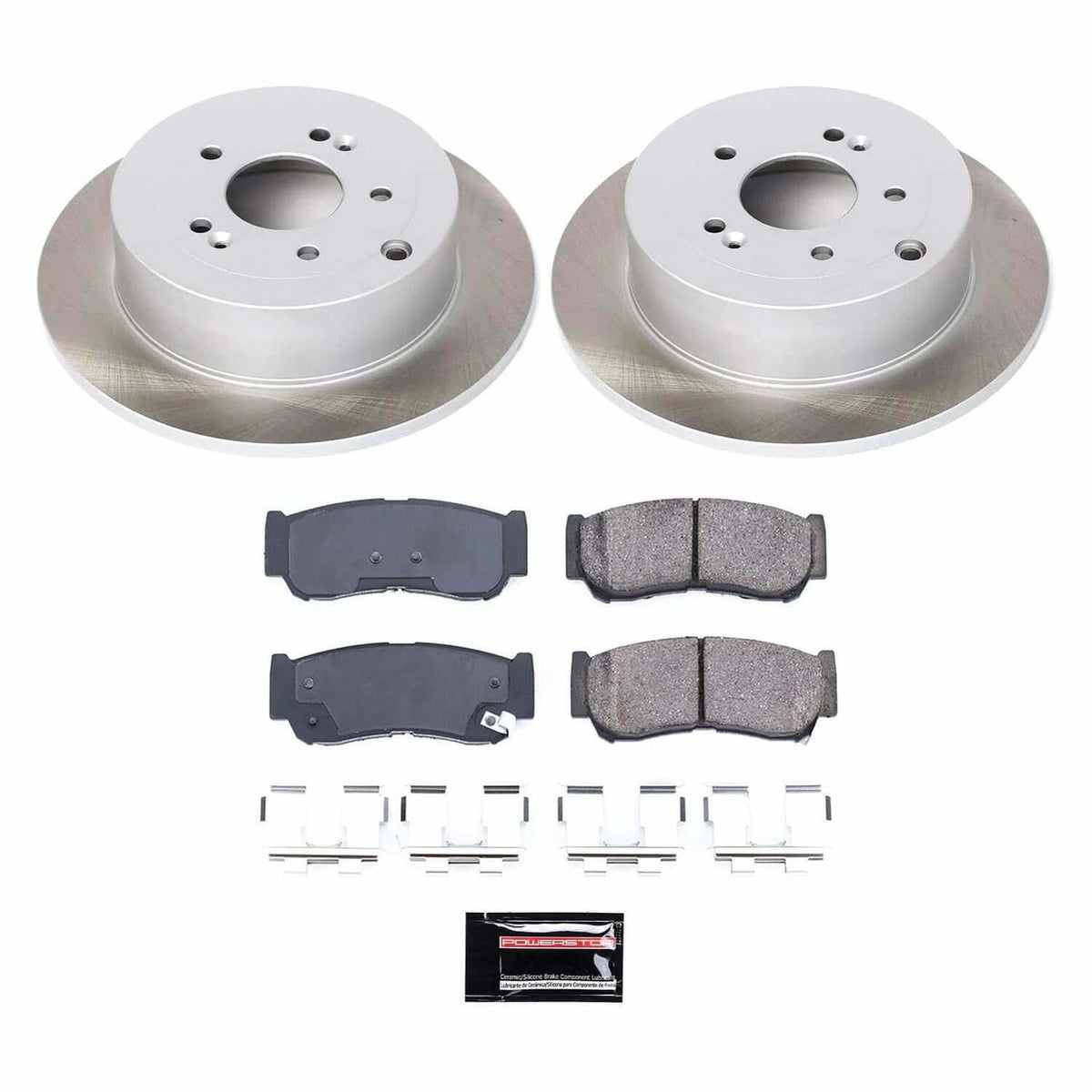 Power Stop 08-16 Volvo XC70 Front Semi-Coated Rotor Kit - SC4698