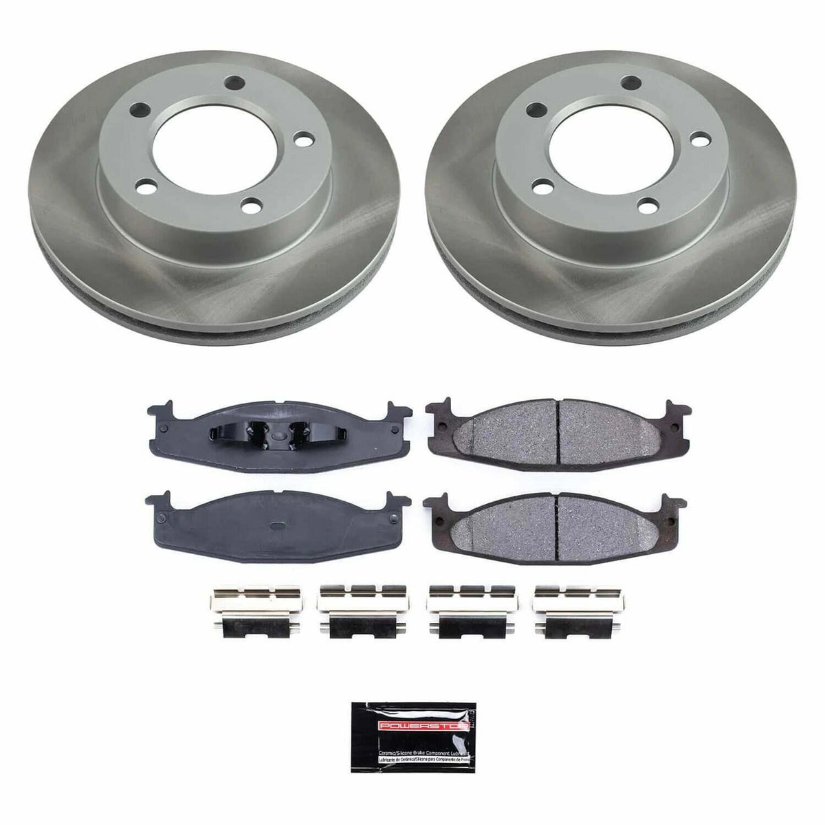 Power Stop 94-96 Ford F-150 Front Semi-Coated Rotor Kit - SC5067