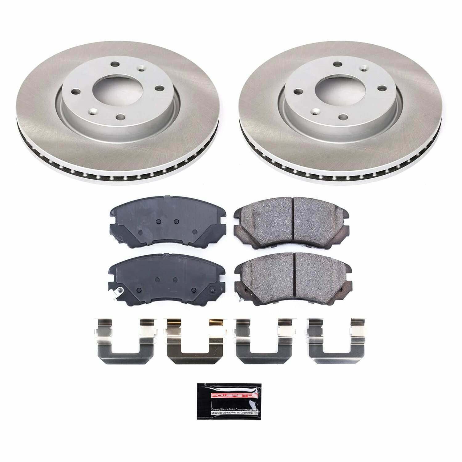 Power Stop 02-06 Kia Optima Front Semi-Coated Rotor Kit - SC5290