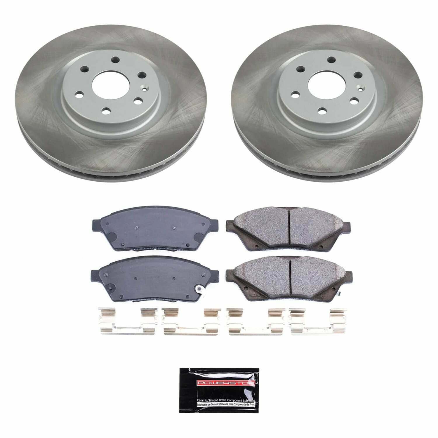Power Stop 2011 Saab 9-4X Front Semi-Coated Rotor Kit - SC5545