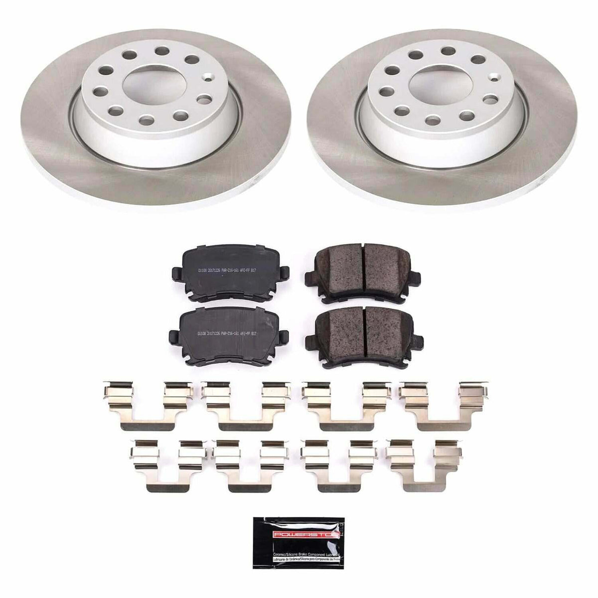 Power Stop 2011 Volkswagen Tiguan Rear Semi-Coated Rotor Kit - SC5662