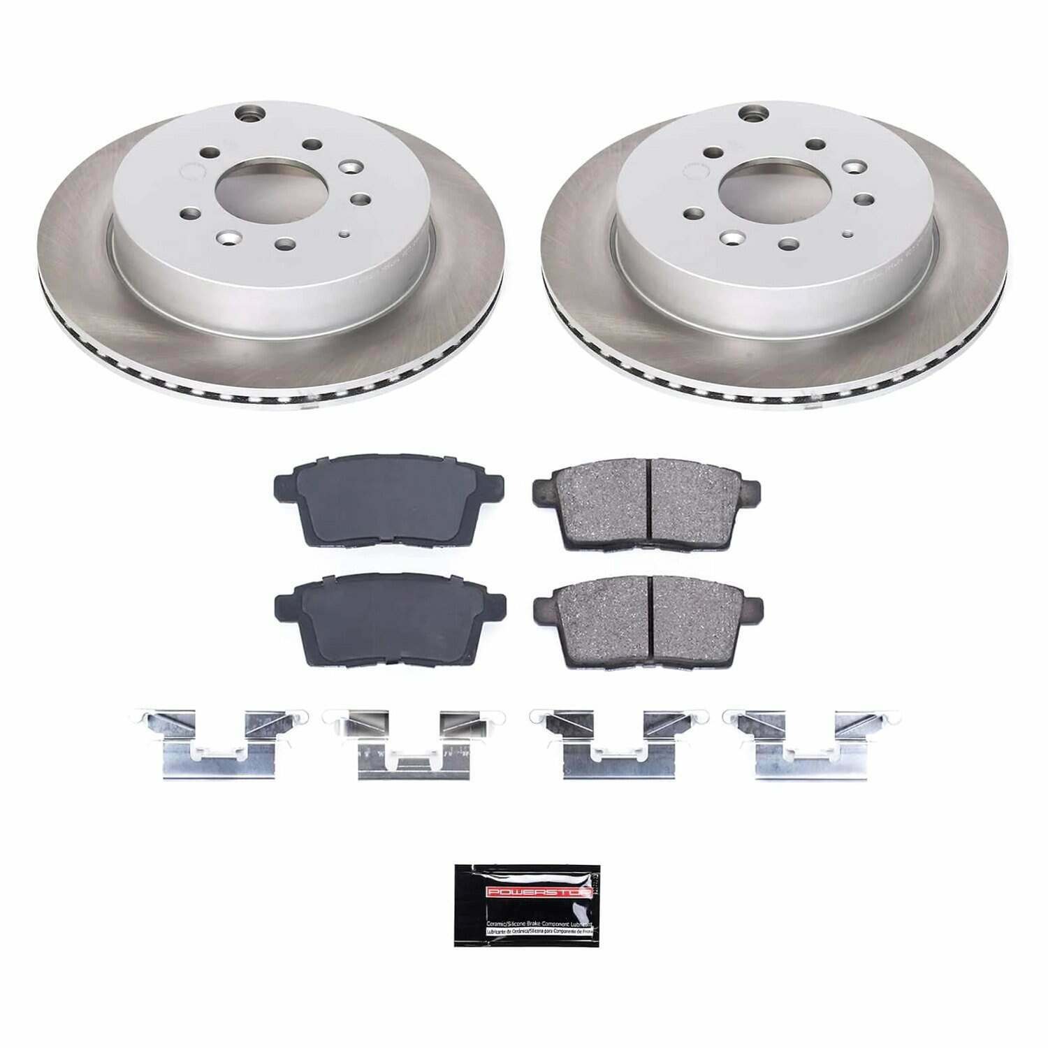 Power Stop 07-12 Mazda CX-7 Rear Semi-Coated Rotor Kit - SC5876