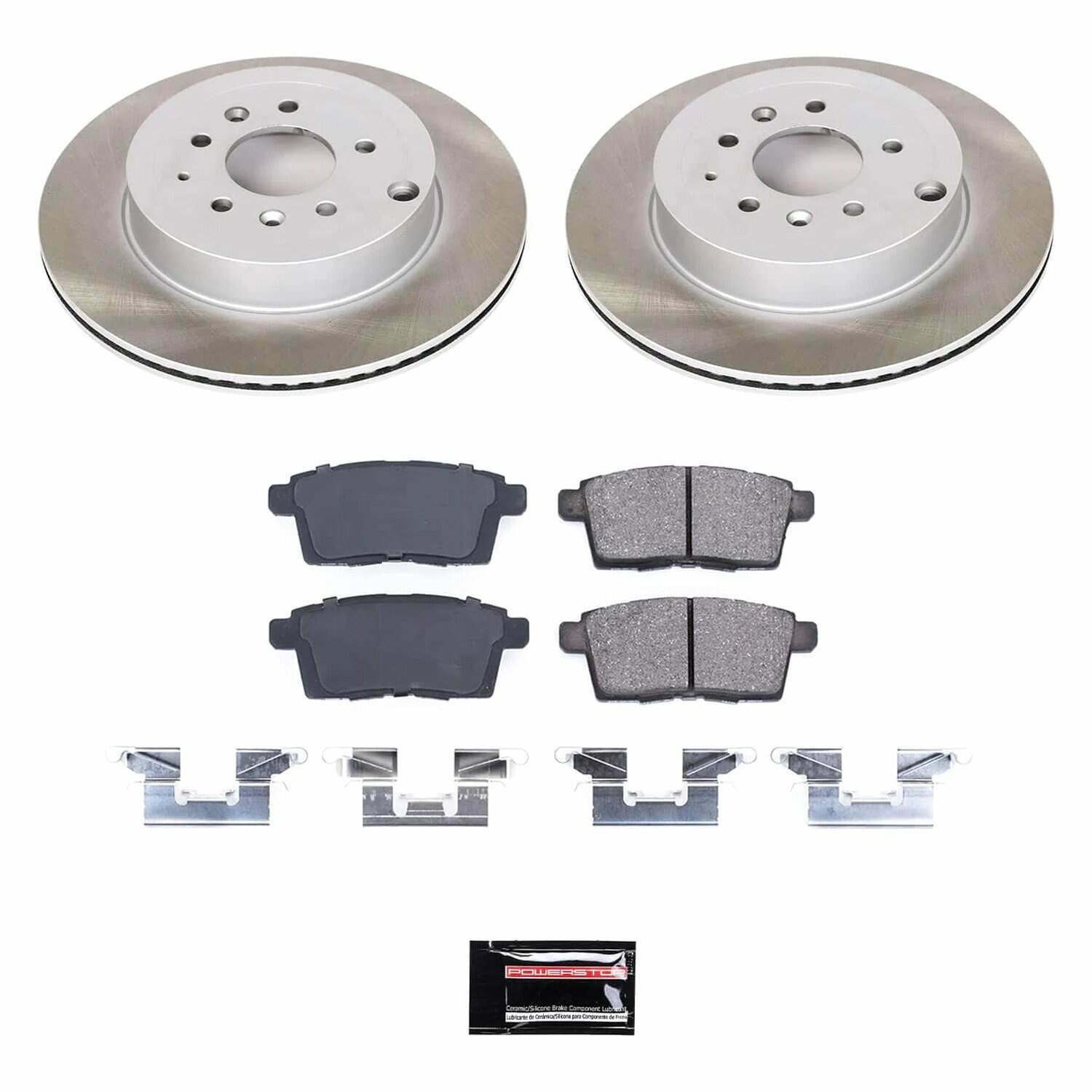 Power Stop 07-15 Mazda CX-9 Rear Semi-Coated Rotor Kit - SC5877