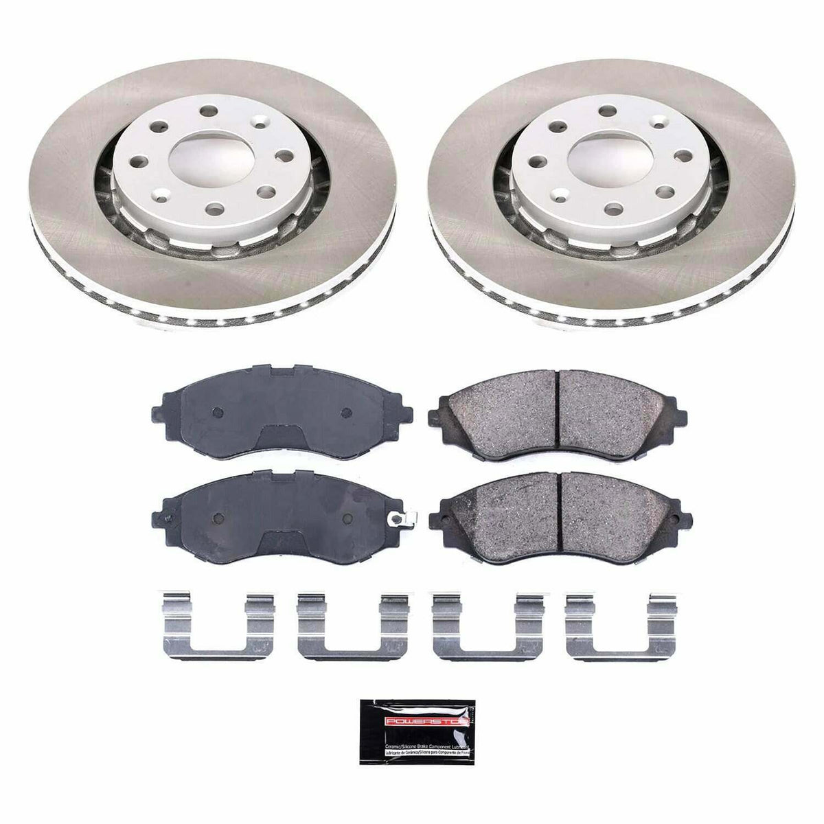Power Stop 09-10 Pontiac G3 Front Semi-Coated Rotor Kit - SC5893