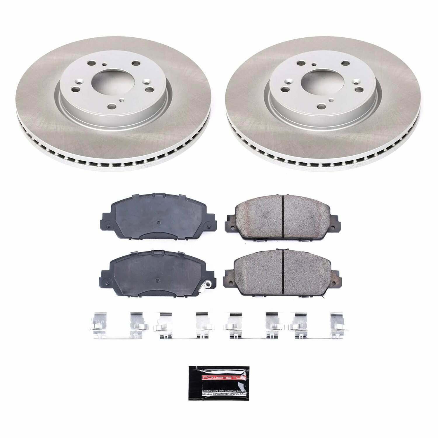 Power Stop 16-22 Honda HR-V Front Semi-Coated Rotor Kit - SC6777