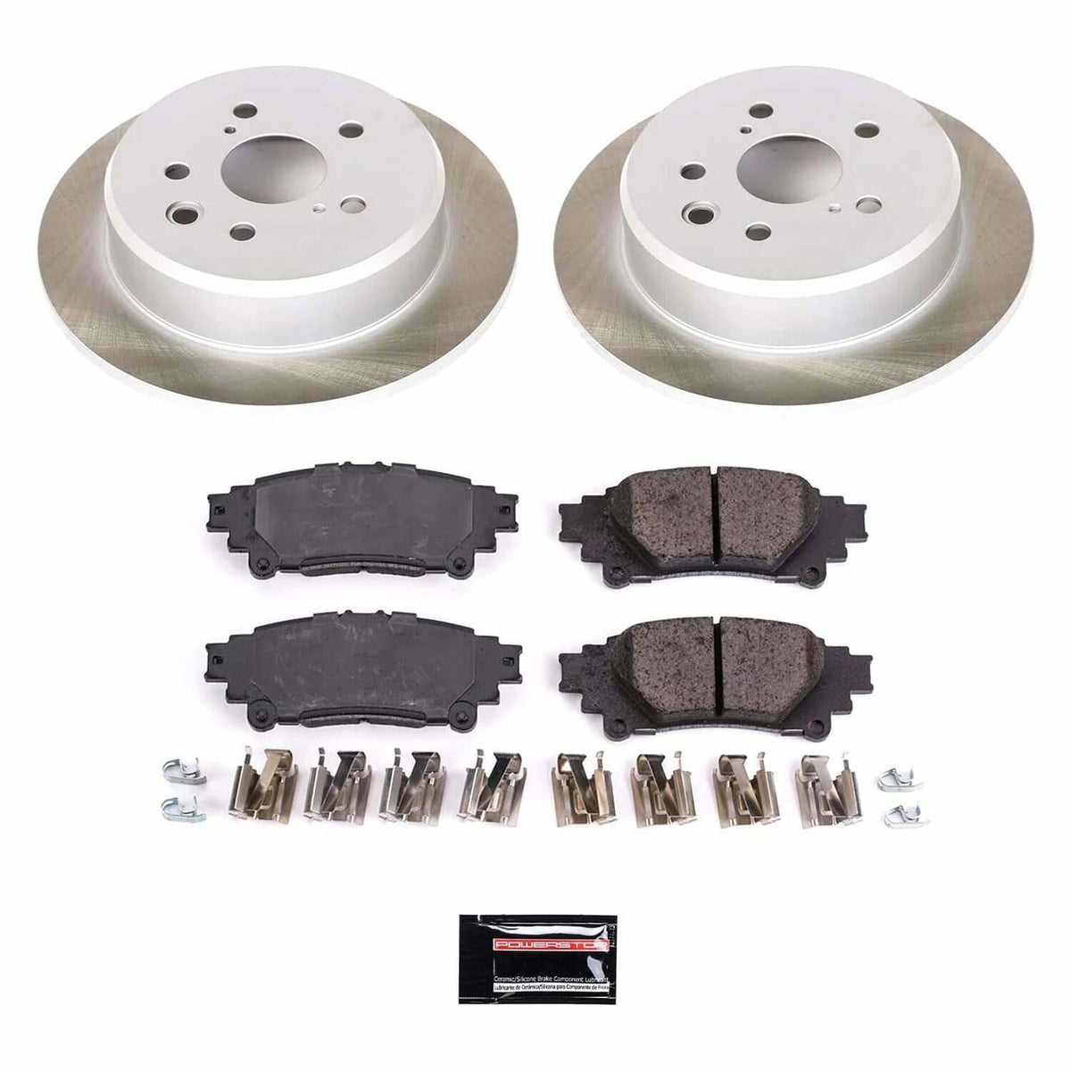Power Stop 14-15 Lexus IS250 Rear Semi-Coated Rotor Kit - SC6930