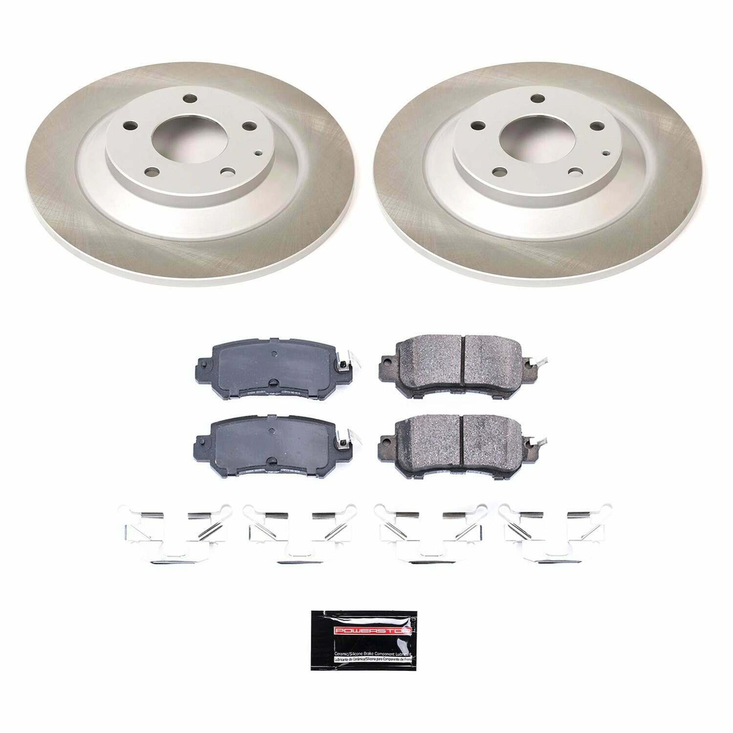 Power Stop 13-15 Mazda CX-5 Rear Semi-Coated Rotor Kit - SC6964