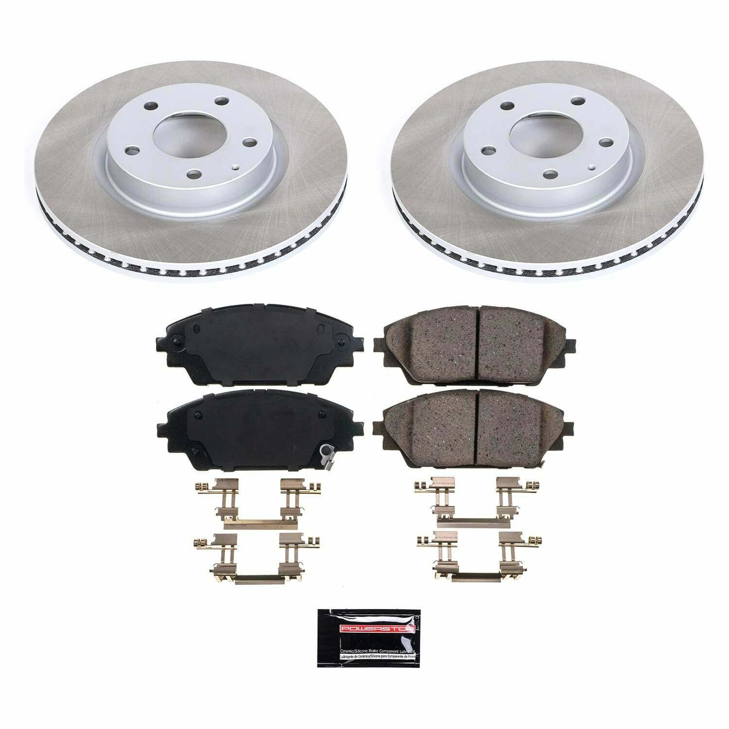 Power Stop 16-21 Mazda CX-3 Front Semi-Coated Rotor Kit - SC6971