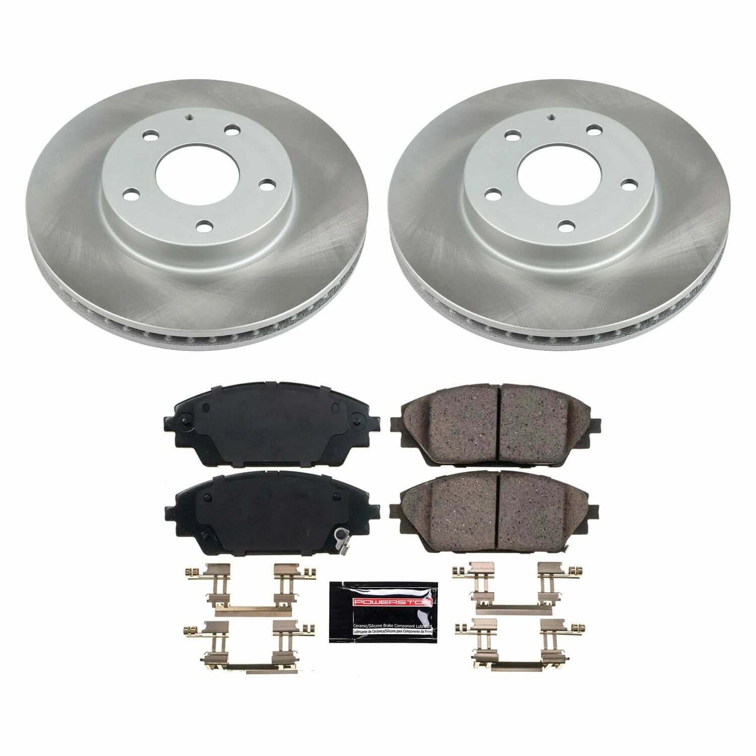 Power Stop 16-21 Mazda CX-3 Front Semi-Coated Rotor Kit - SC6974