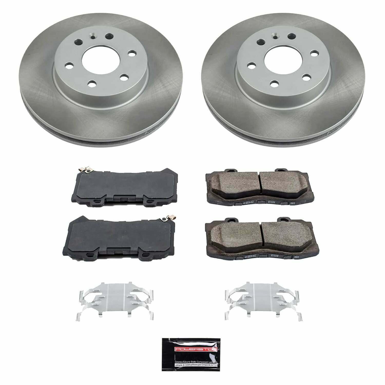 Power Stop 15-20 GMC Canyon Front Semi-Coated Rotor Kit - SC7126